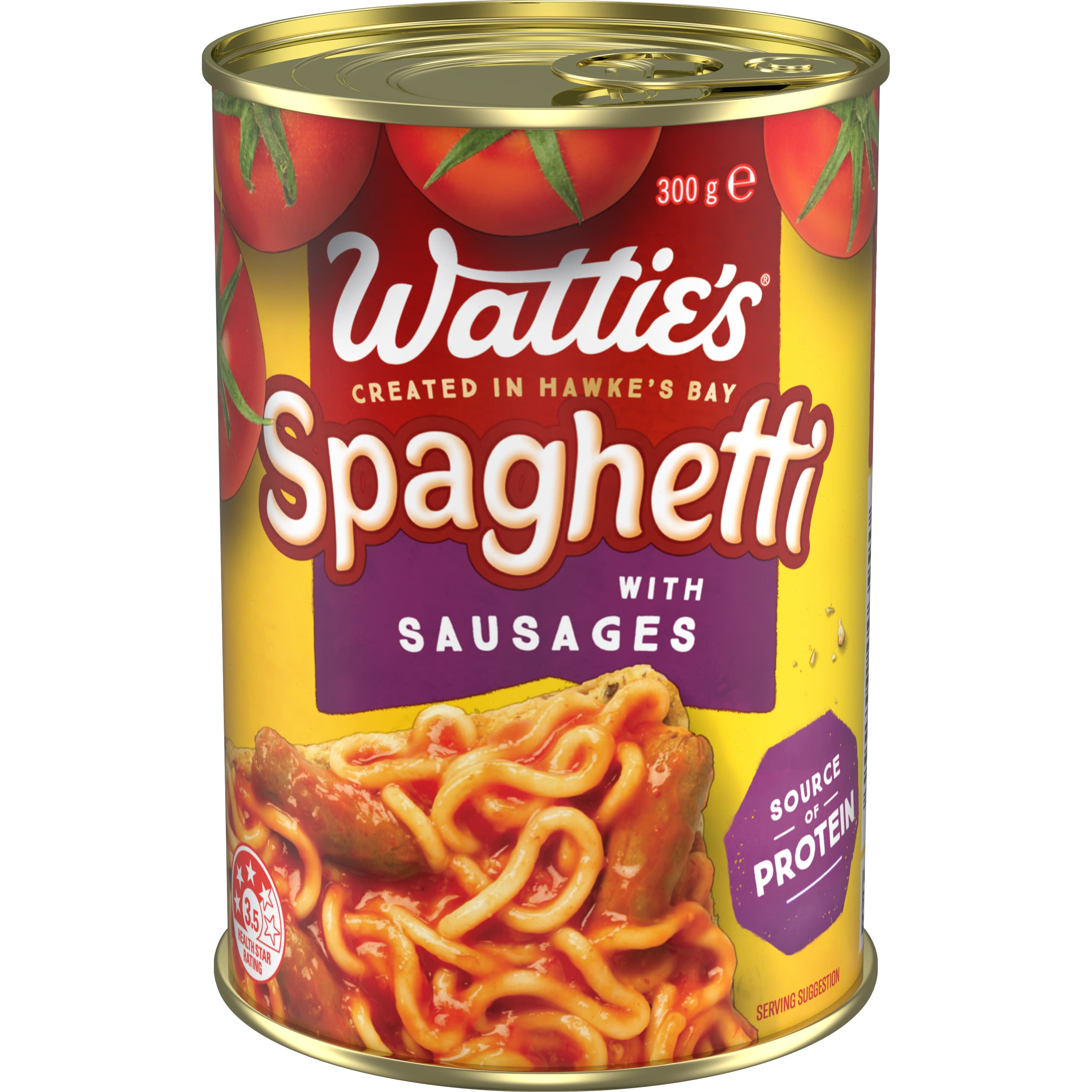 Wattie's® Spaghetti with Sausages  300g