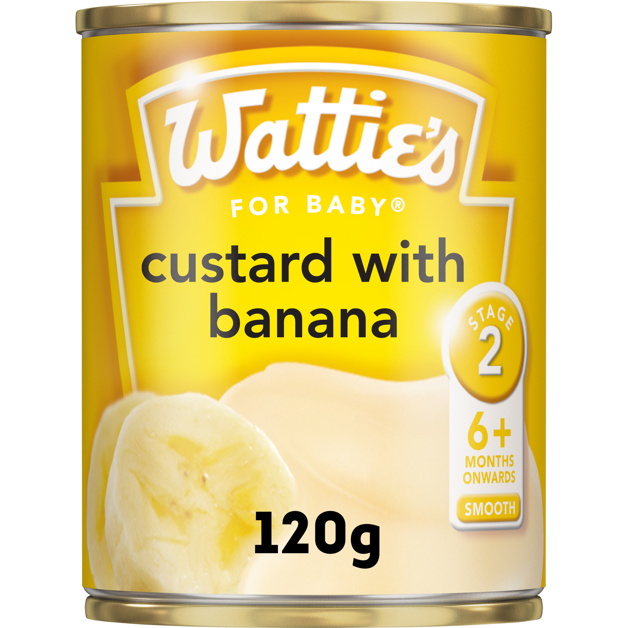 Wattie's for Baby® Custard with Banana 120 g 6+ months