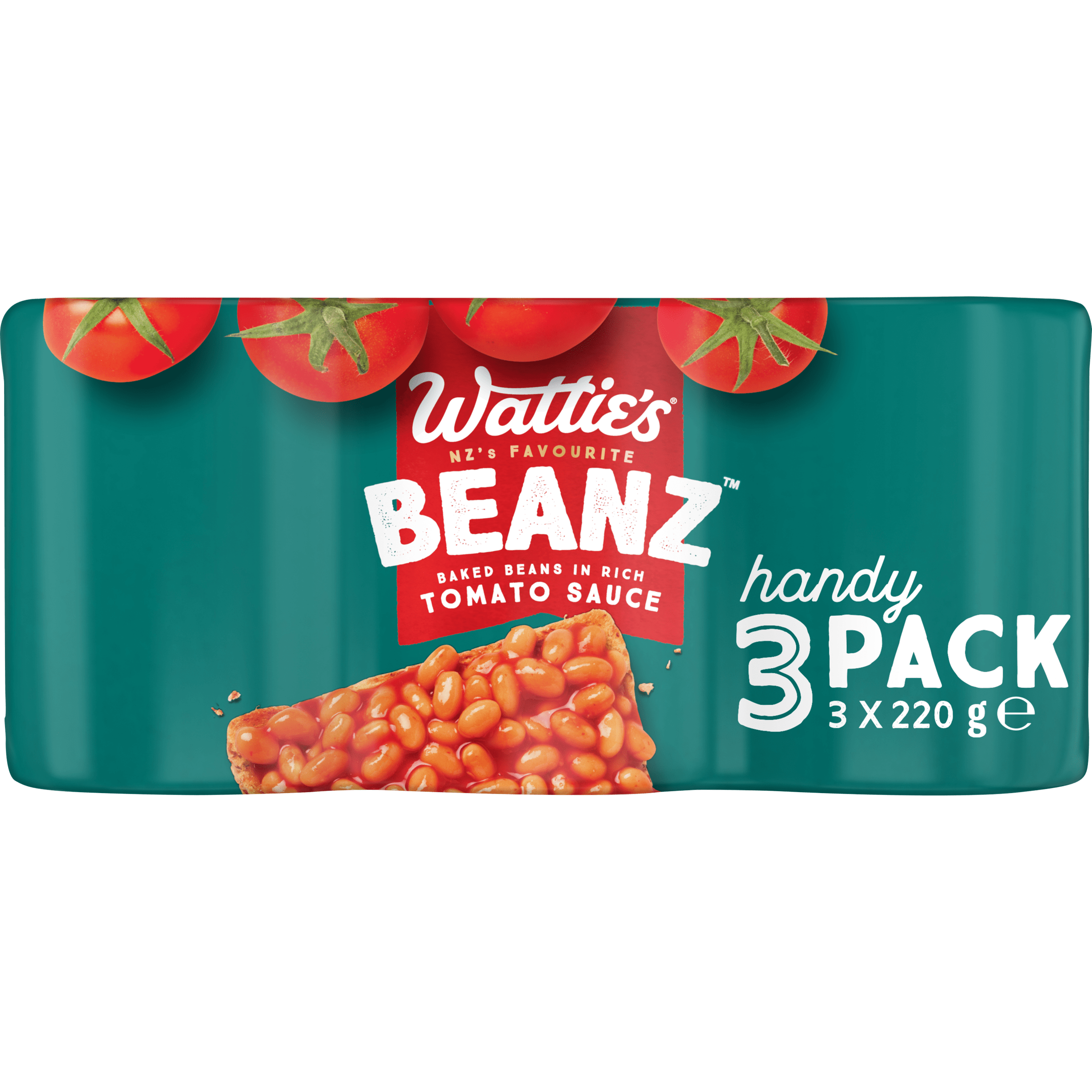 Wattie's® Beanz™ Baked Beans in Tomato Sauce 3 Pack 3x220g