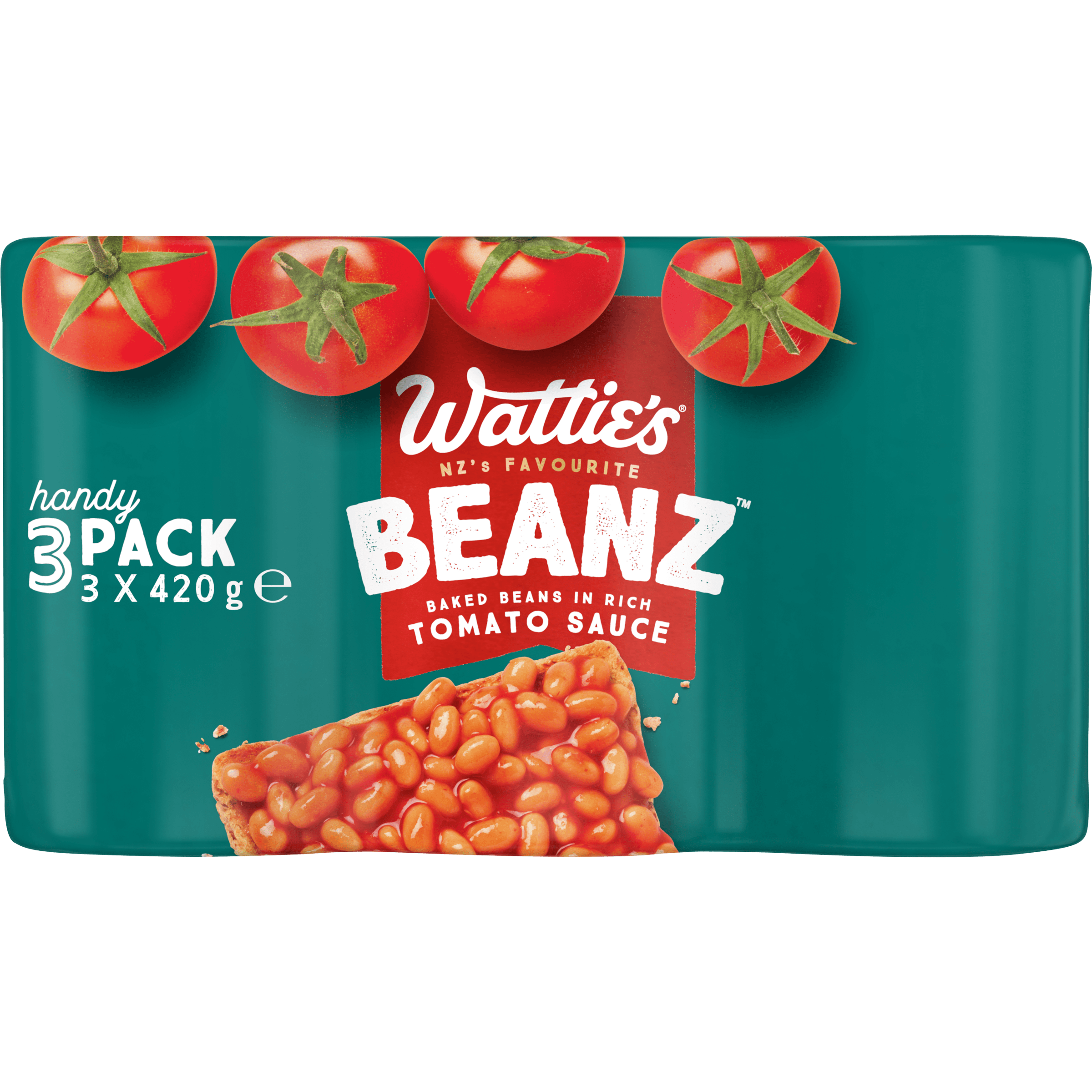 Wattie's® Baked Beans in Tomato Sauce 3 Pack 3x420g