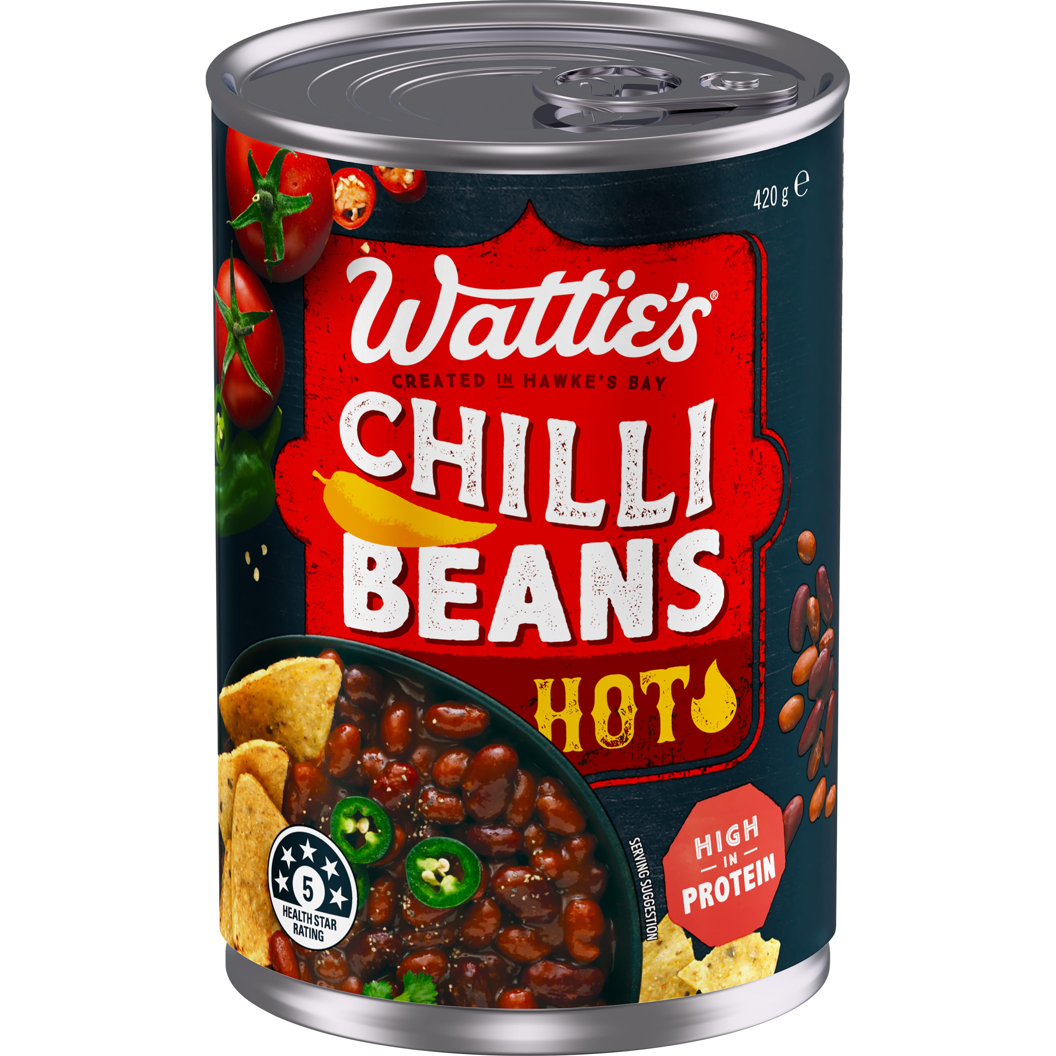 Wattie's® Chilli Beans Hot 420g