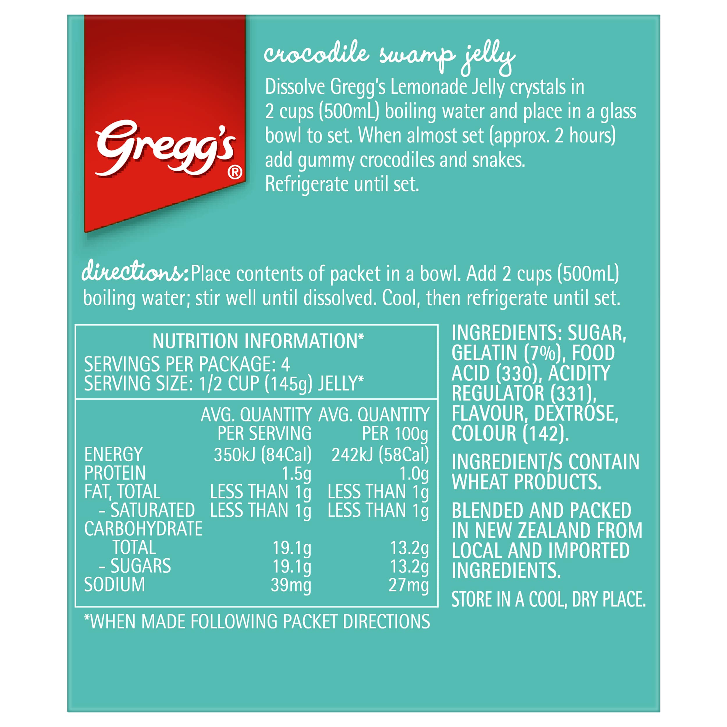 Gregg's® Lemonade Jelly 85g