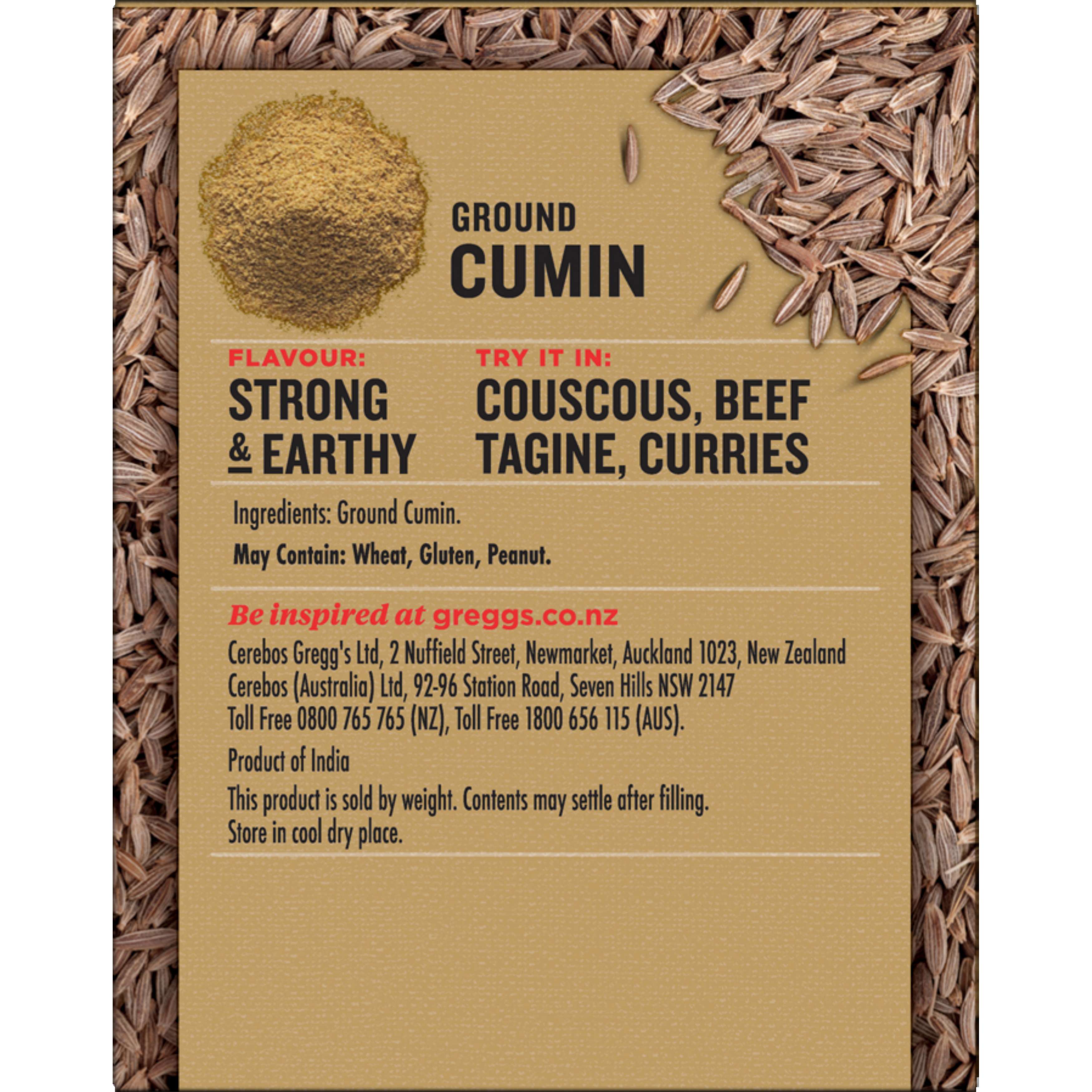 Gregg's® Ground Cumin 40 g