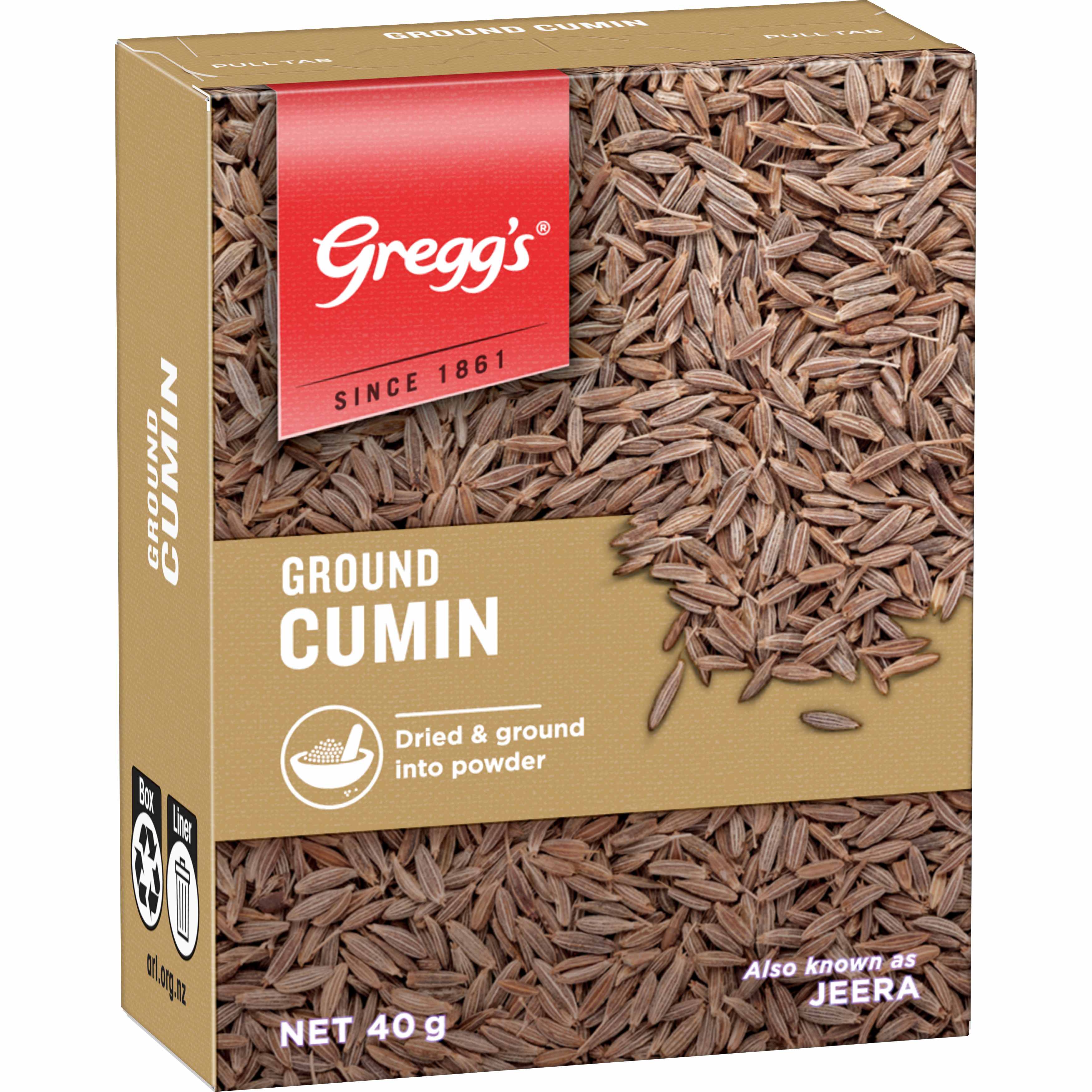 Gregg's® Ground Cumin 40 g