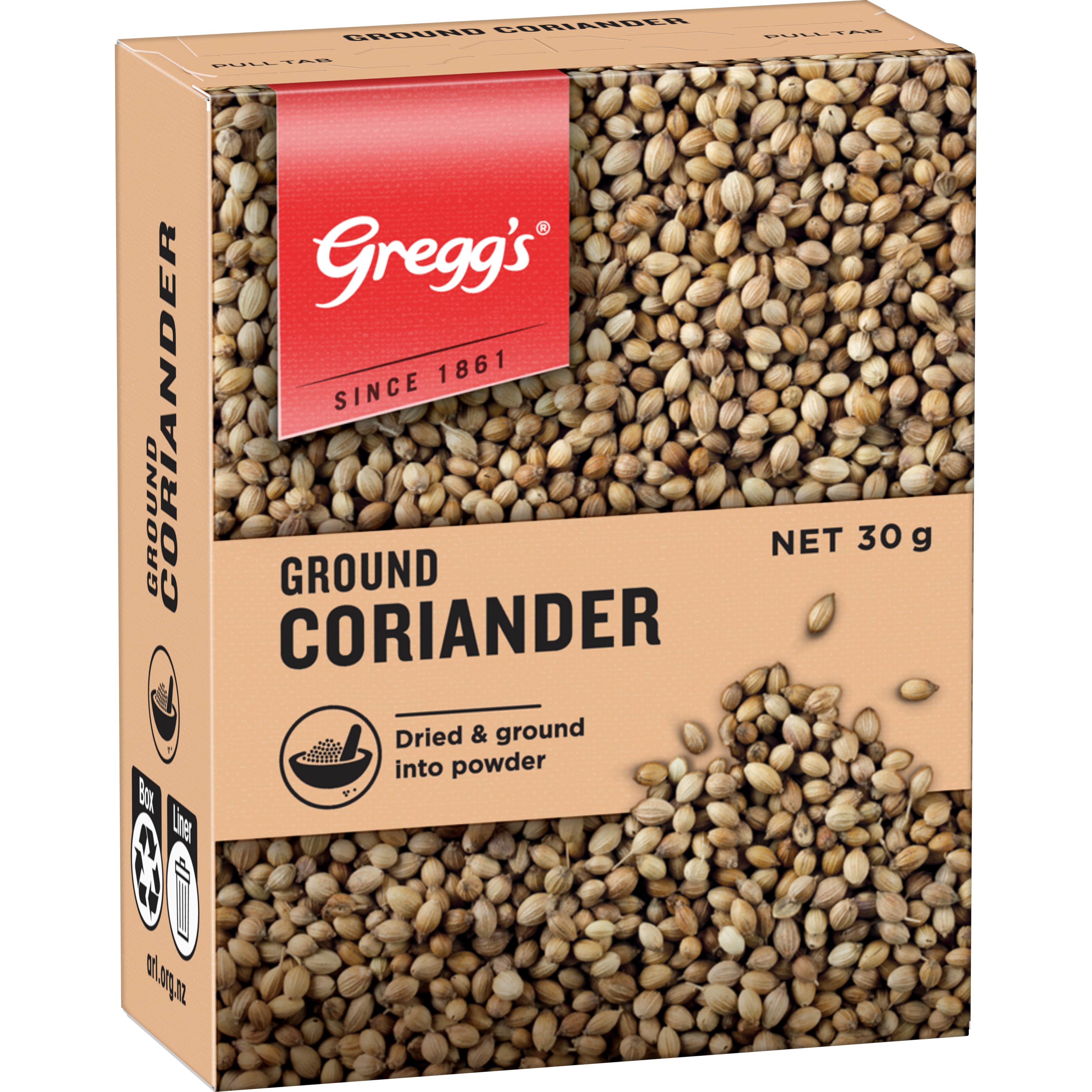 Gregg's® Ground Coriander 30 g