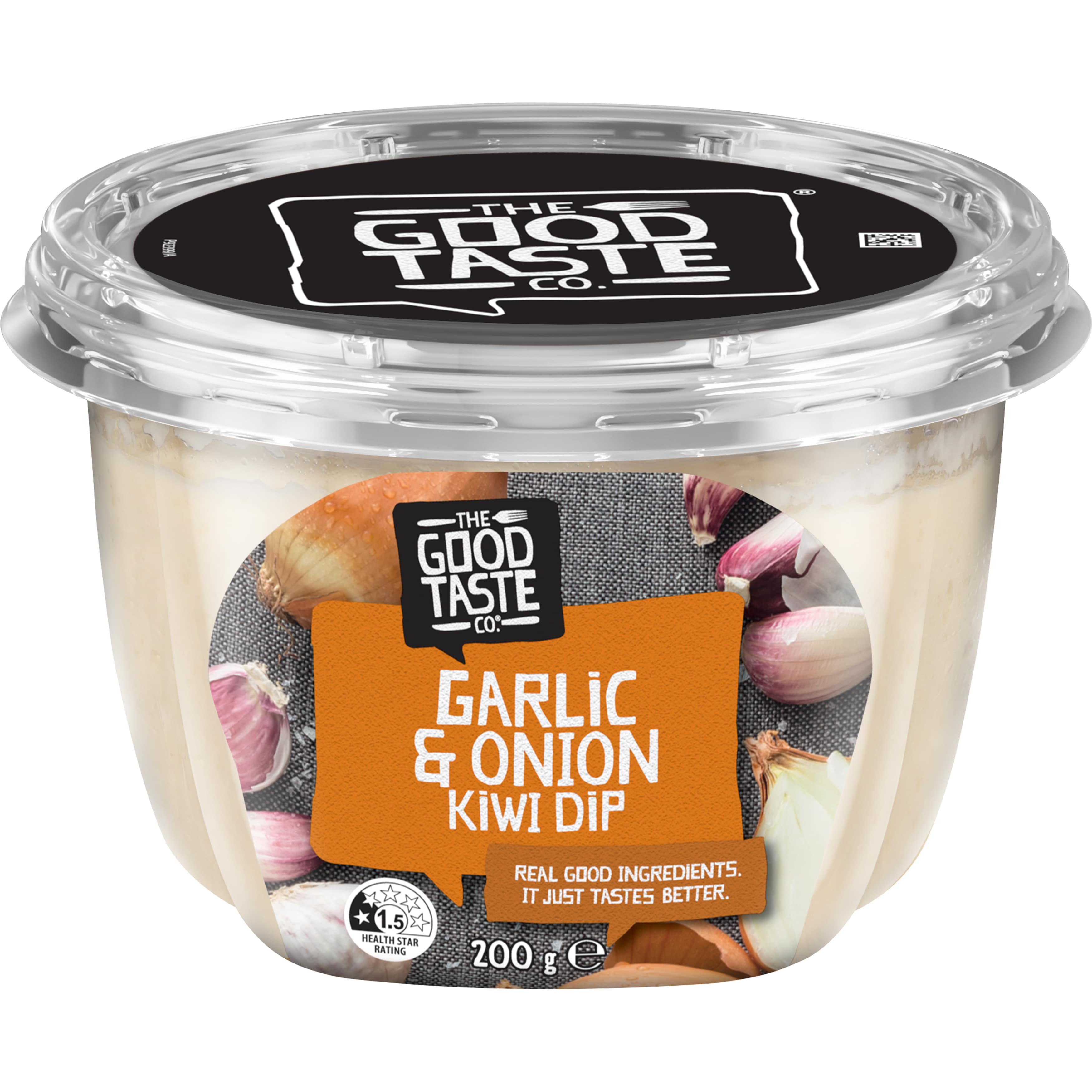 The Good Taste Co® Garlic & Onion Kiwi Dip 200 g