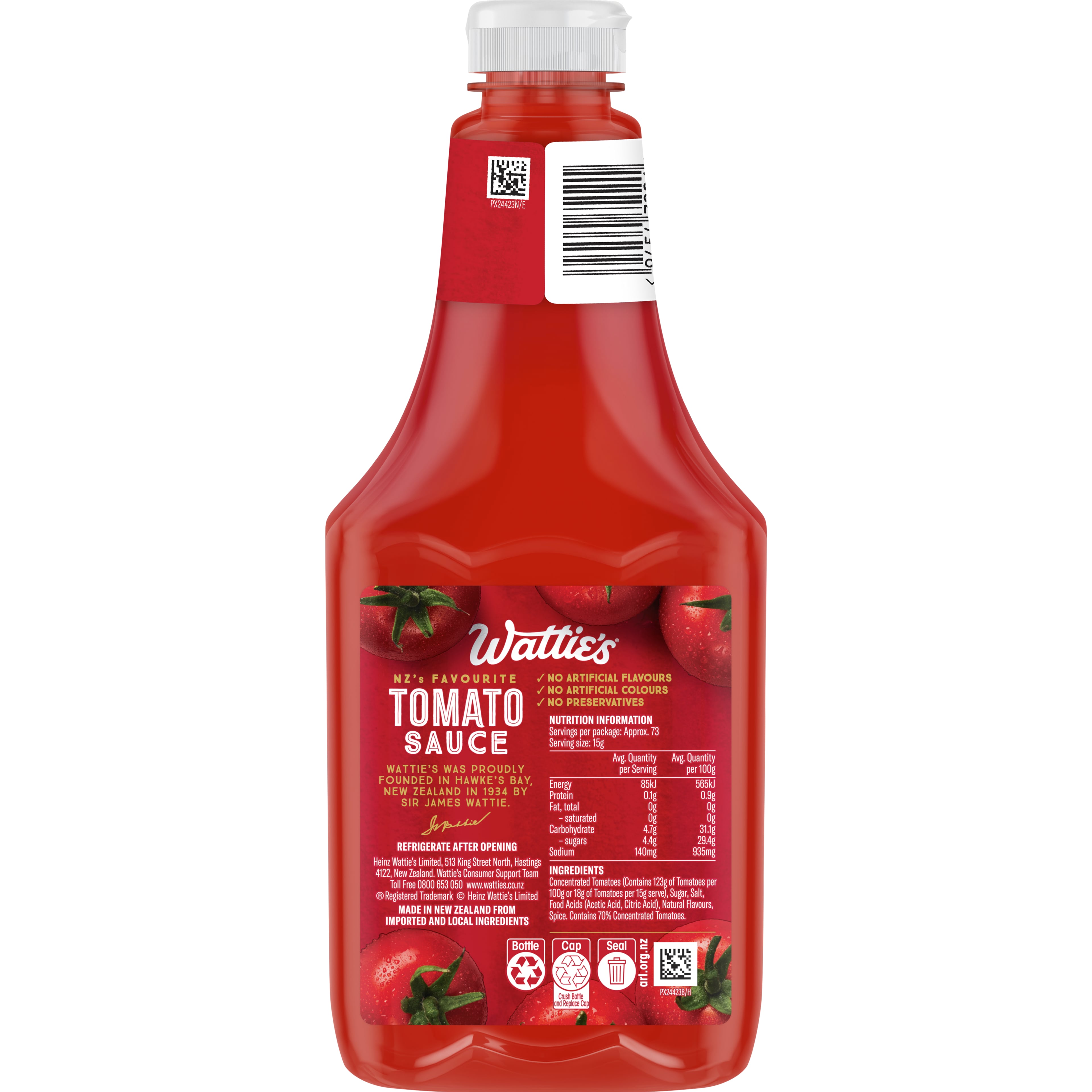 Wattie's® Tomato Sauce 1.1kg