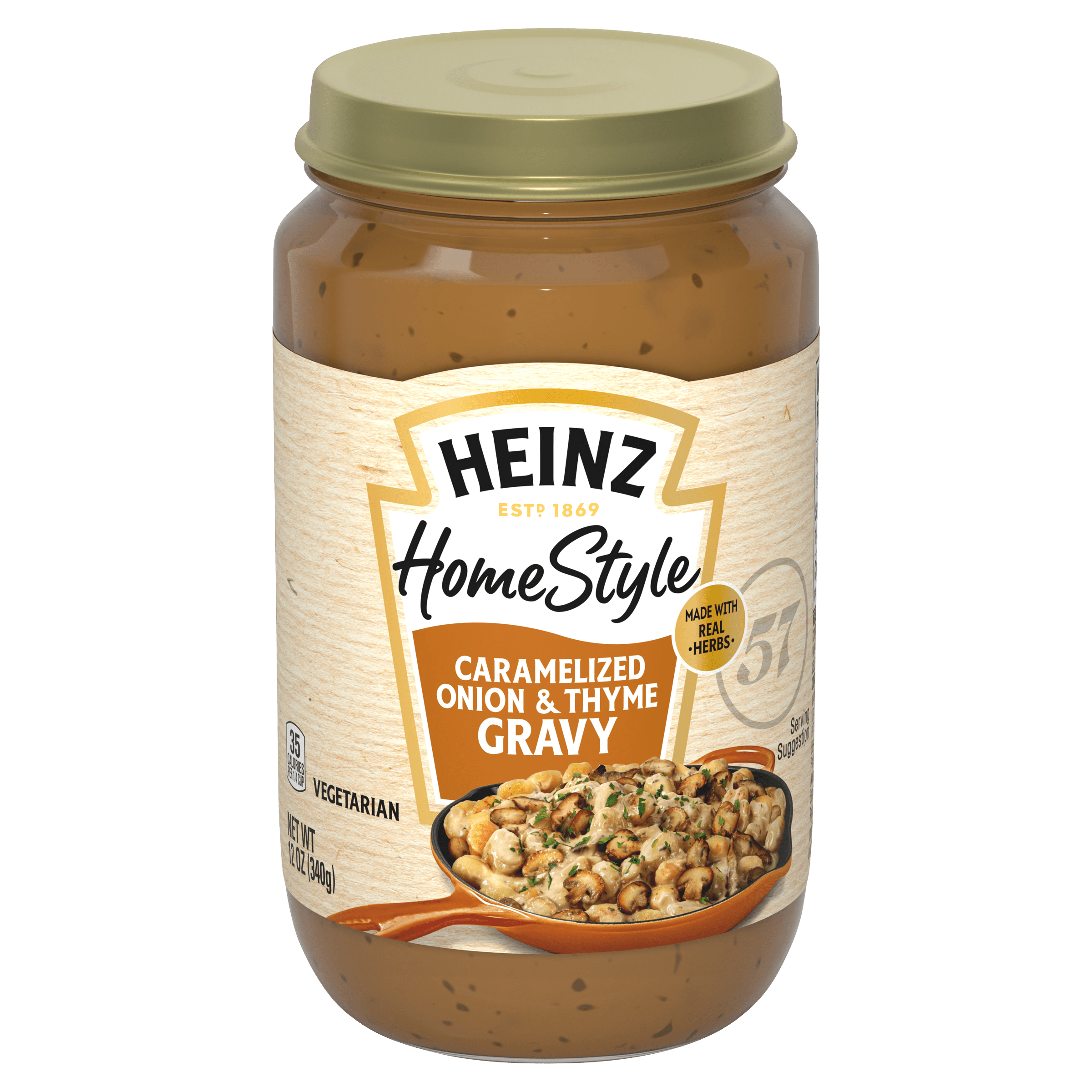 HomeStyle Caramelized Onion and Thyme Gravy