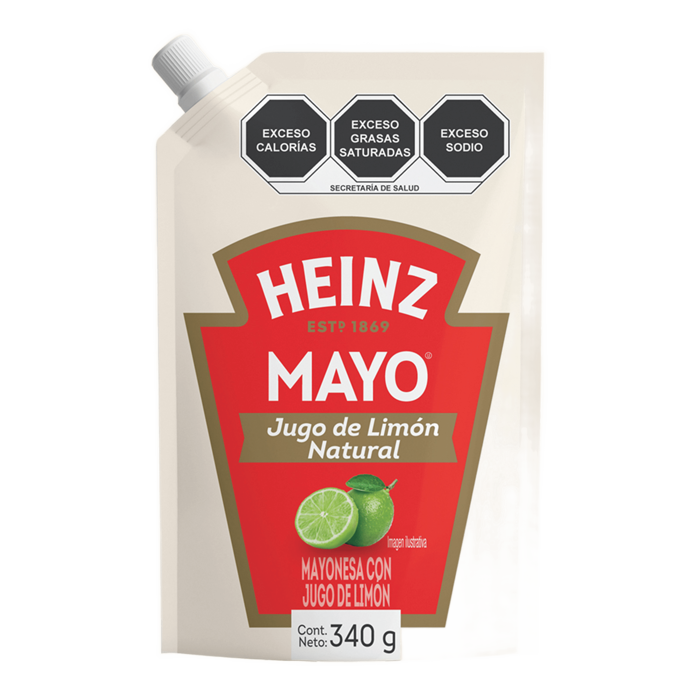 Mayonesa Limón Heinz Bolsa 340g