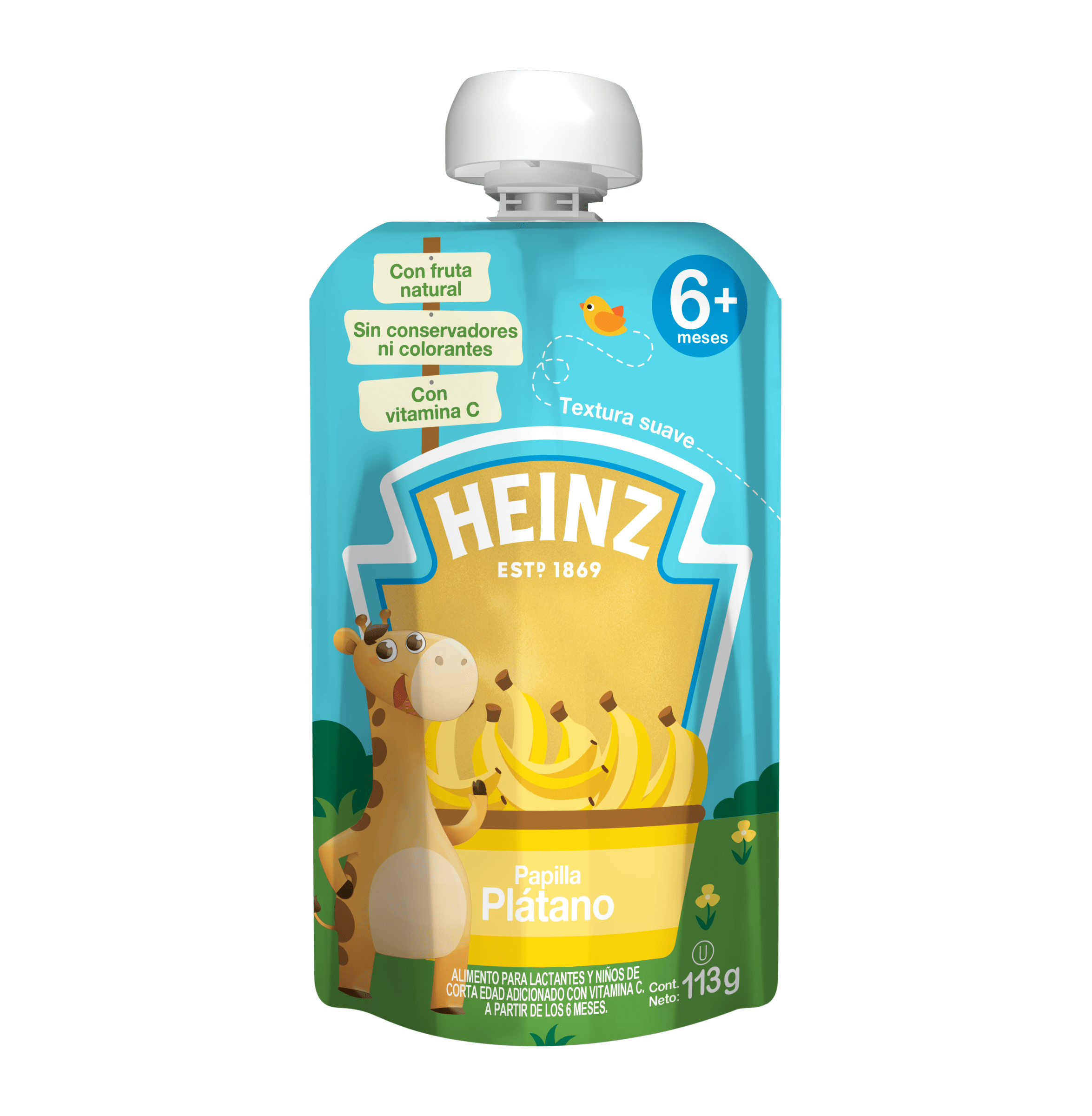 HEINZ WBF DP PLATANO 24/113G