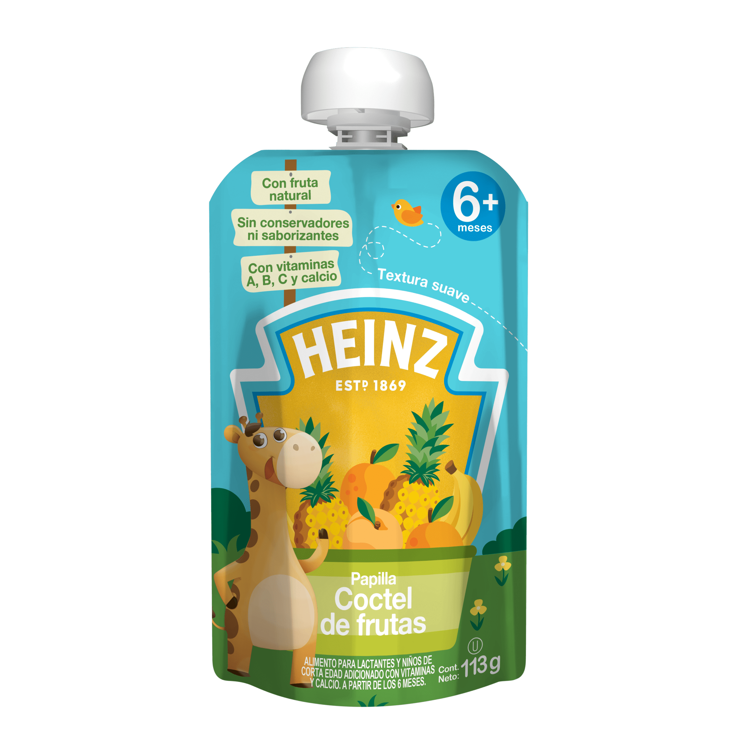 HEINZ WBF DP CTL FRUTS 24/113G