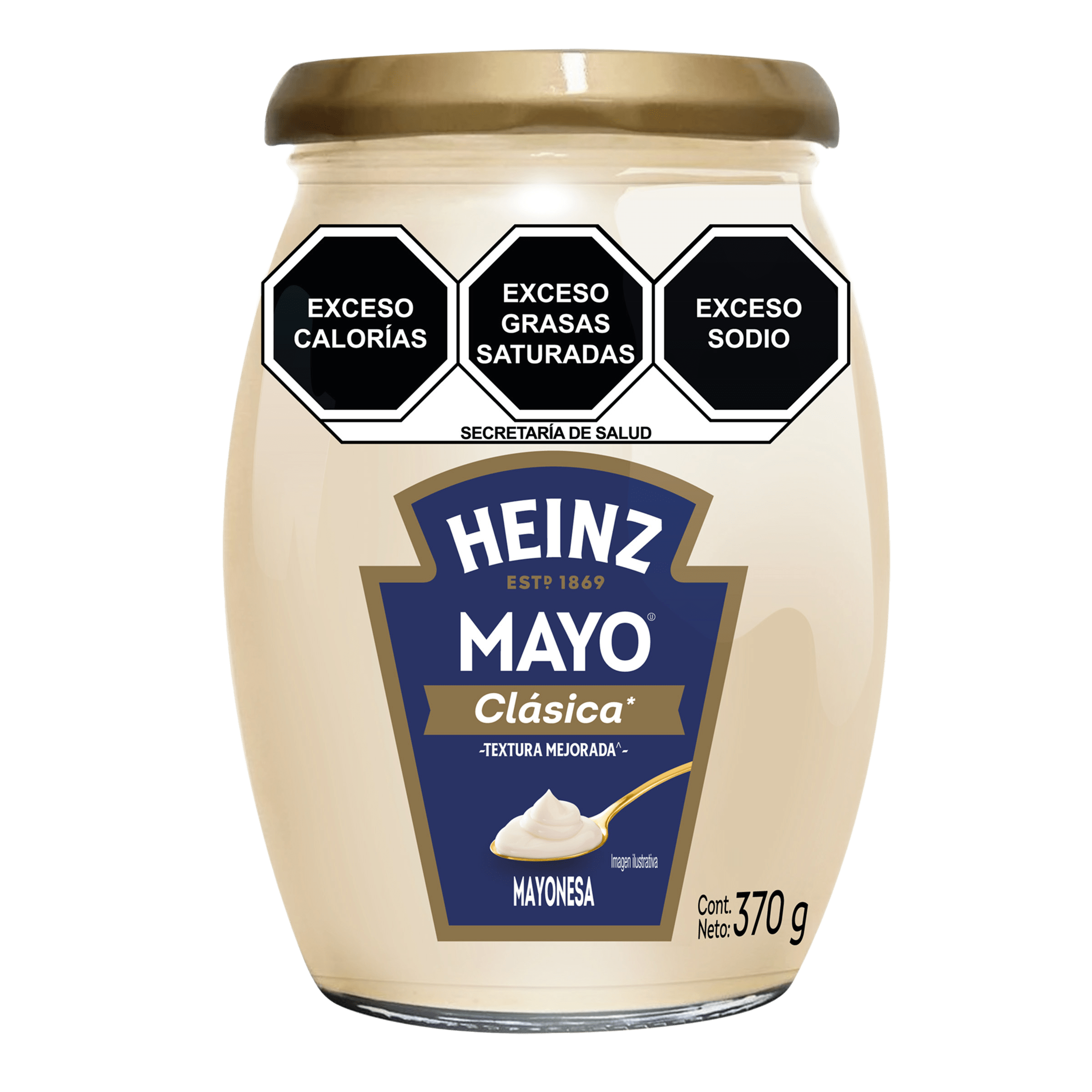 Mayonesa Clásica Heinz Jar 370g