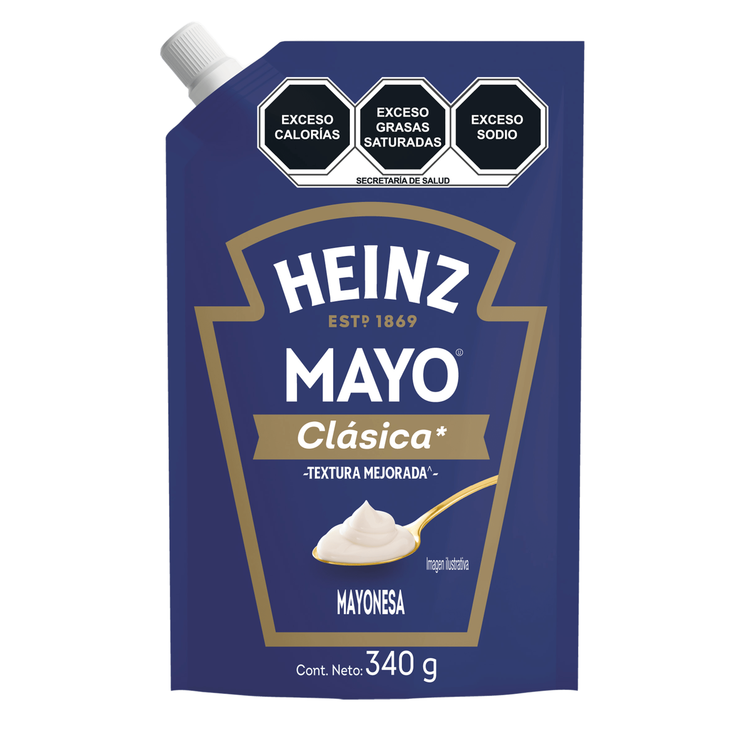 Mayonesa Clásica Heinz Bolsa 340g