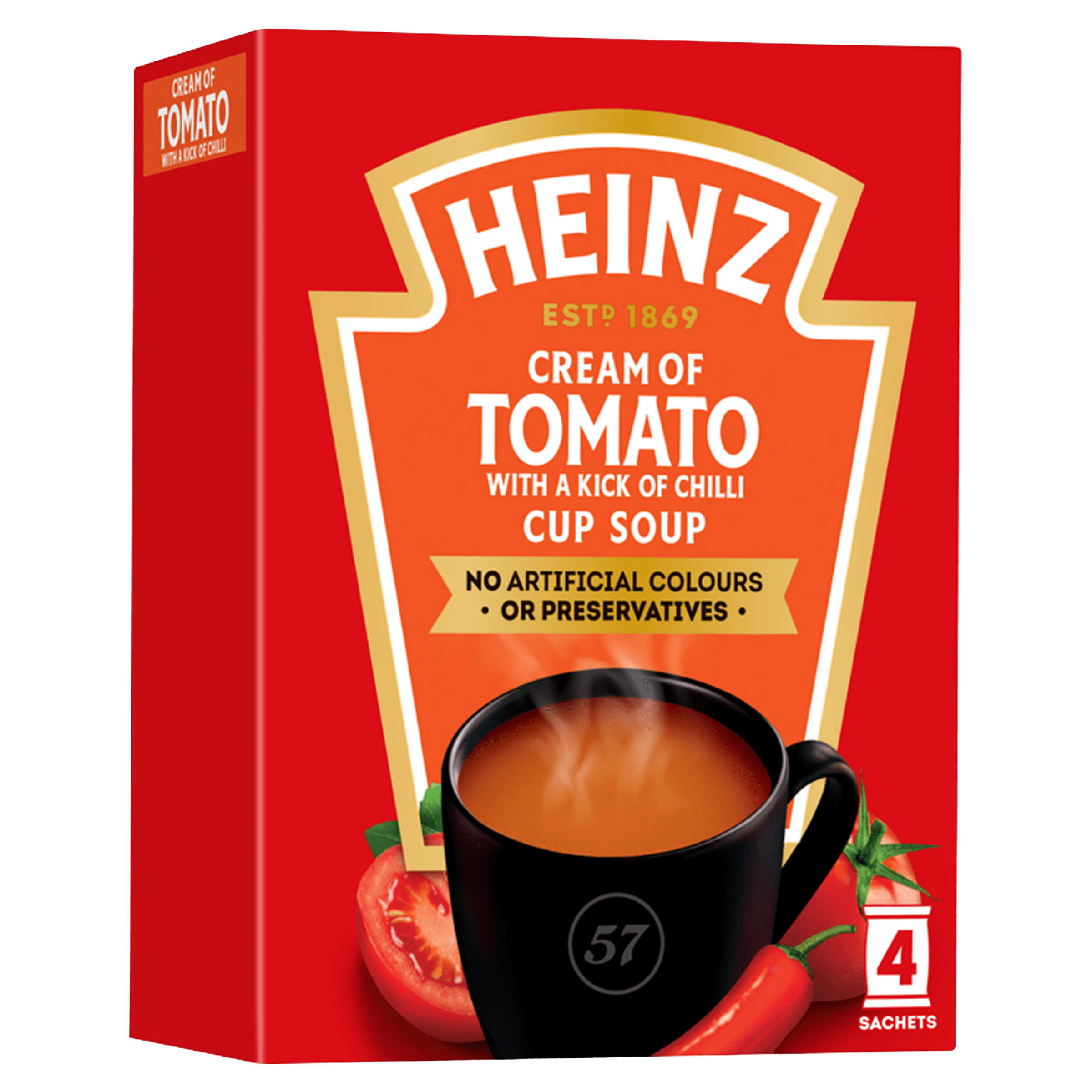 Cream of Tomato with a Kick Of Chilli