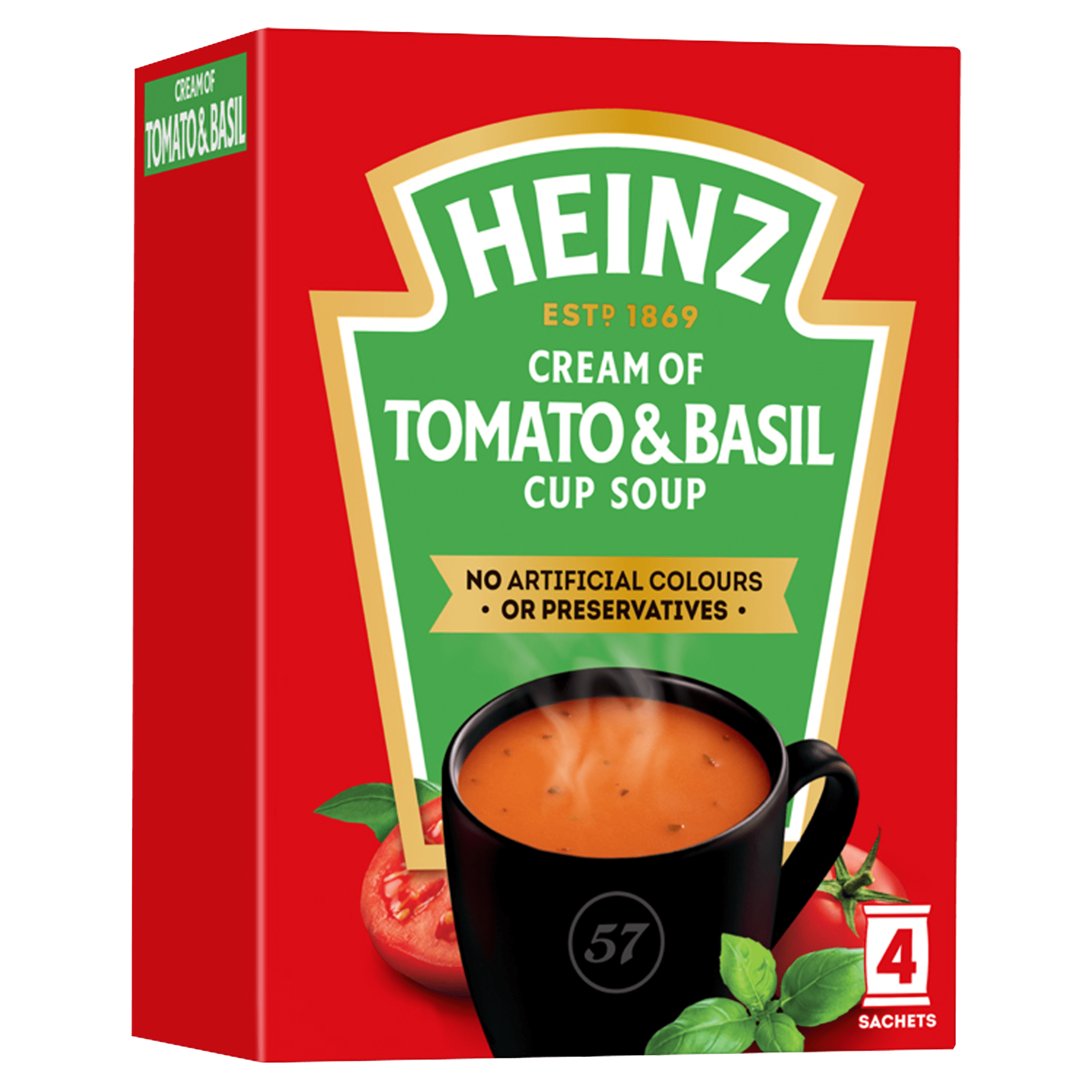 Cream of Tomato with a Hint of Basil