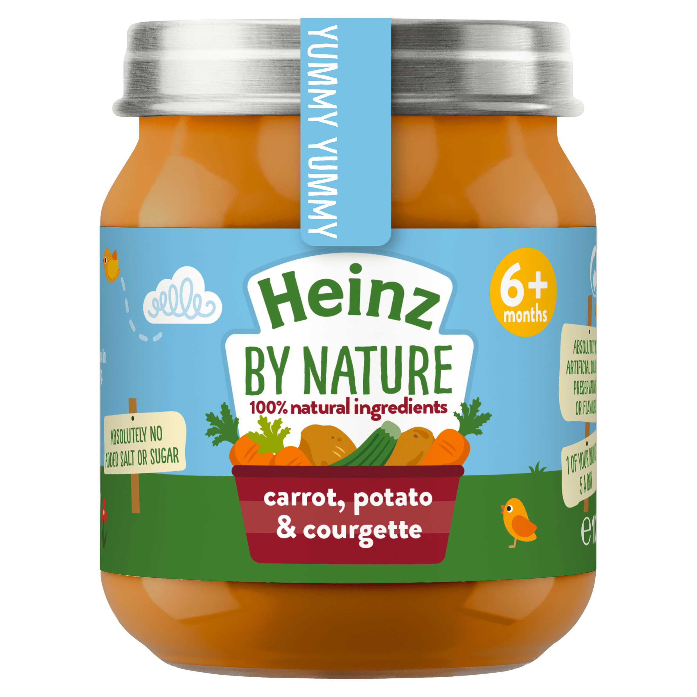 Heinz By Nature Carrot, Potato & Courgette Jar