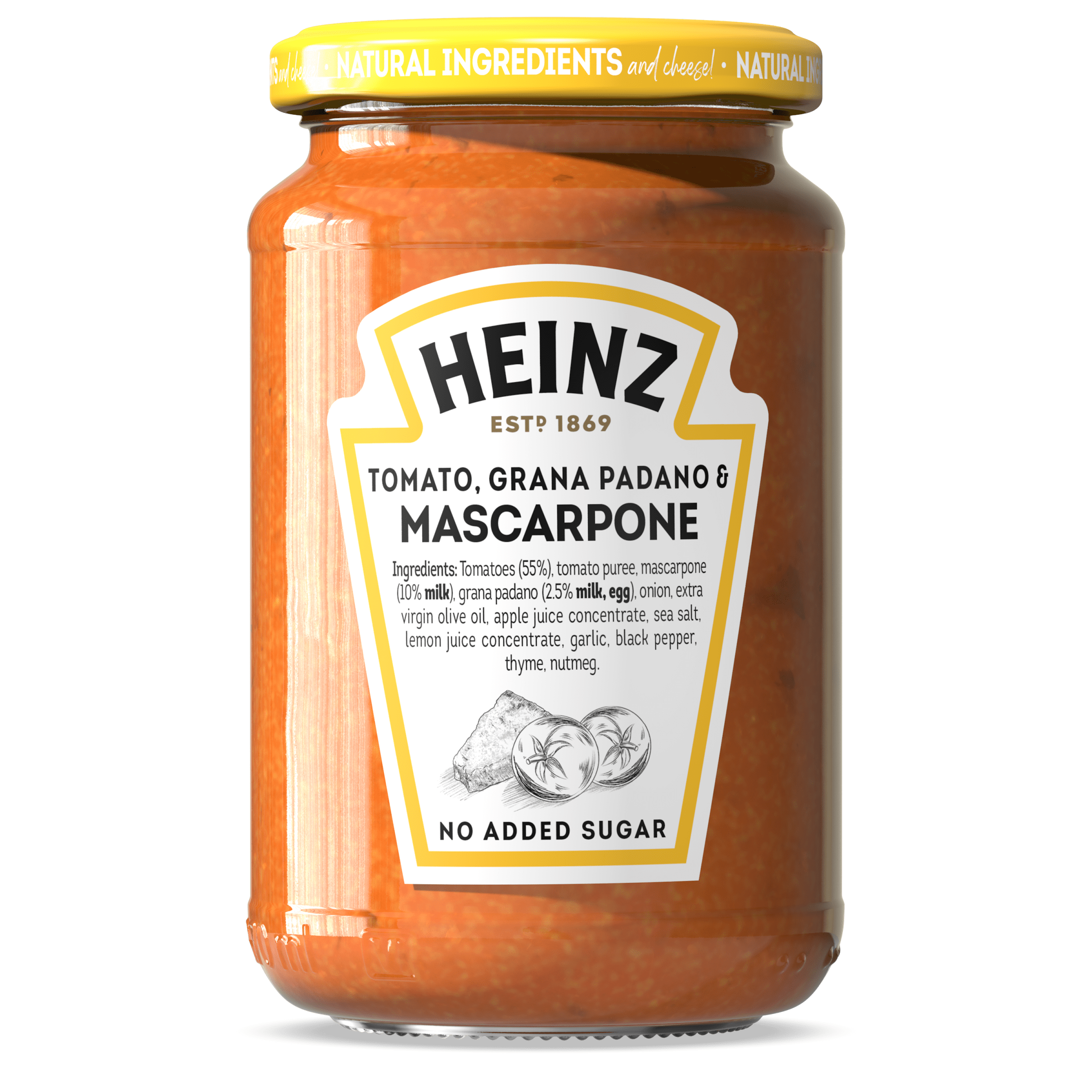 Tomato Grana Padano Mascarpone Pasta Sauce