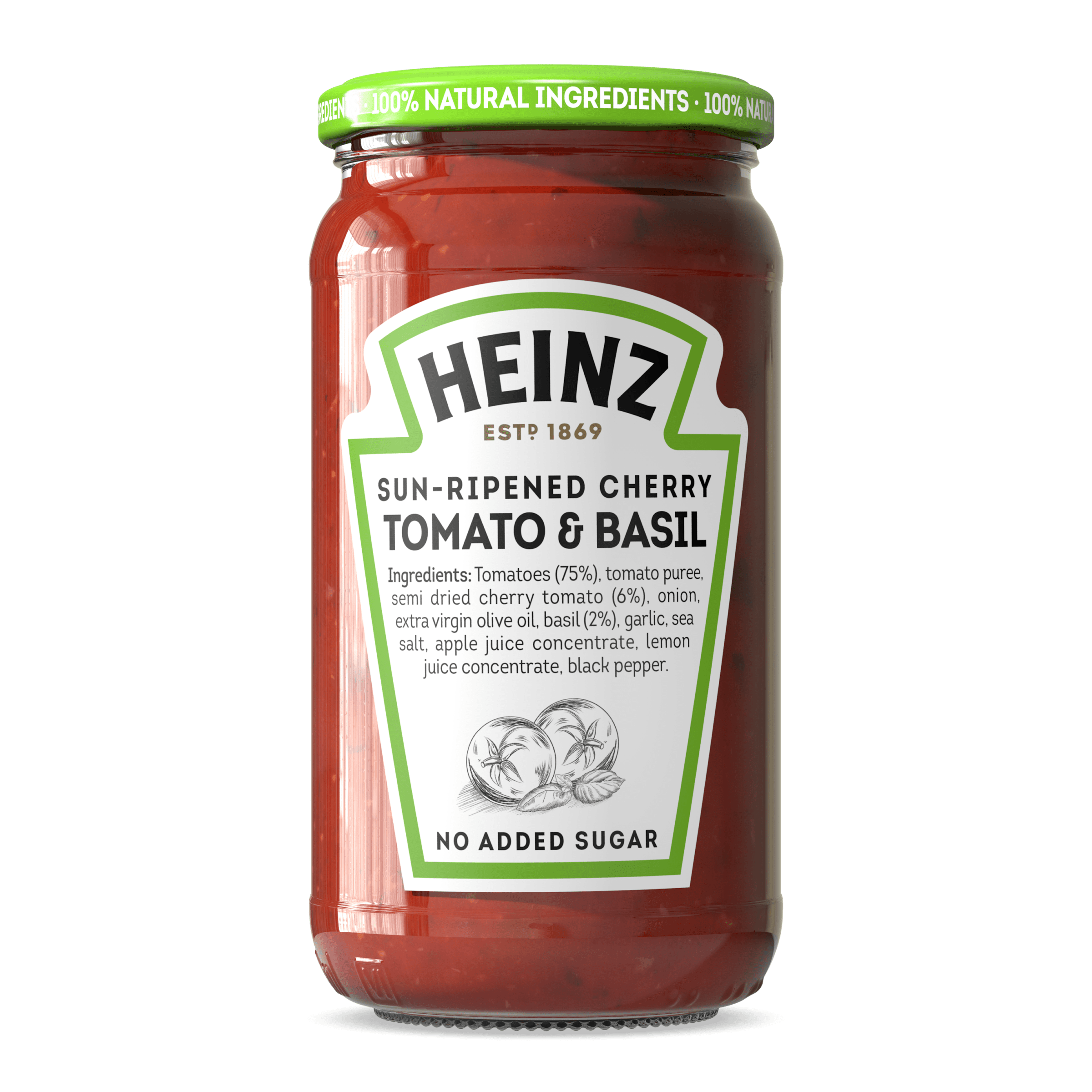Sundried Cherry Tomato & Basil Pasta Sauce