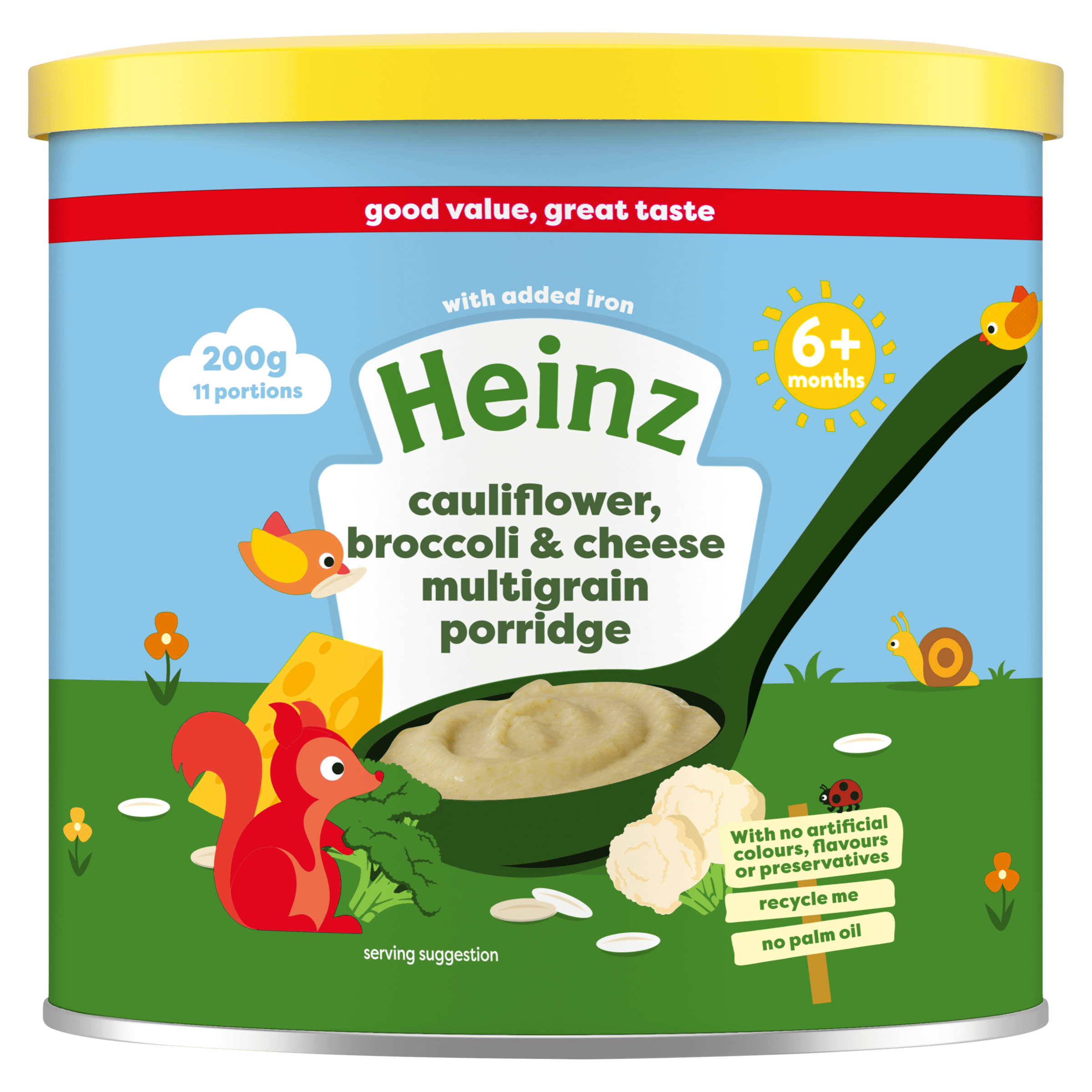 Heinz Multigrain Cauliflower & Broccoli Cheese Jar