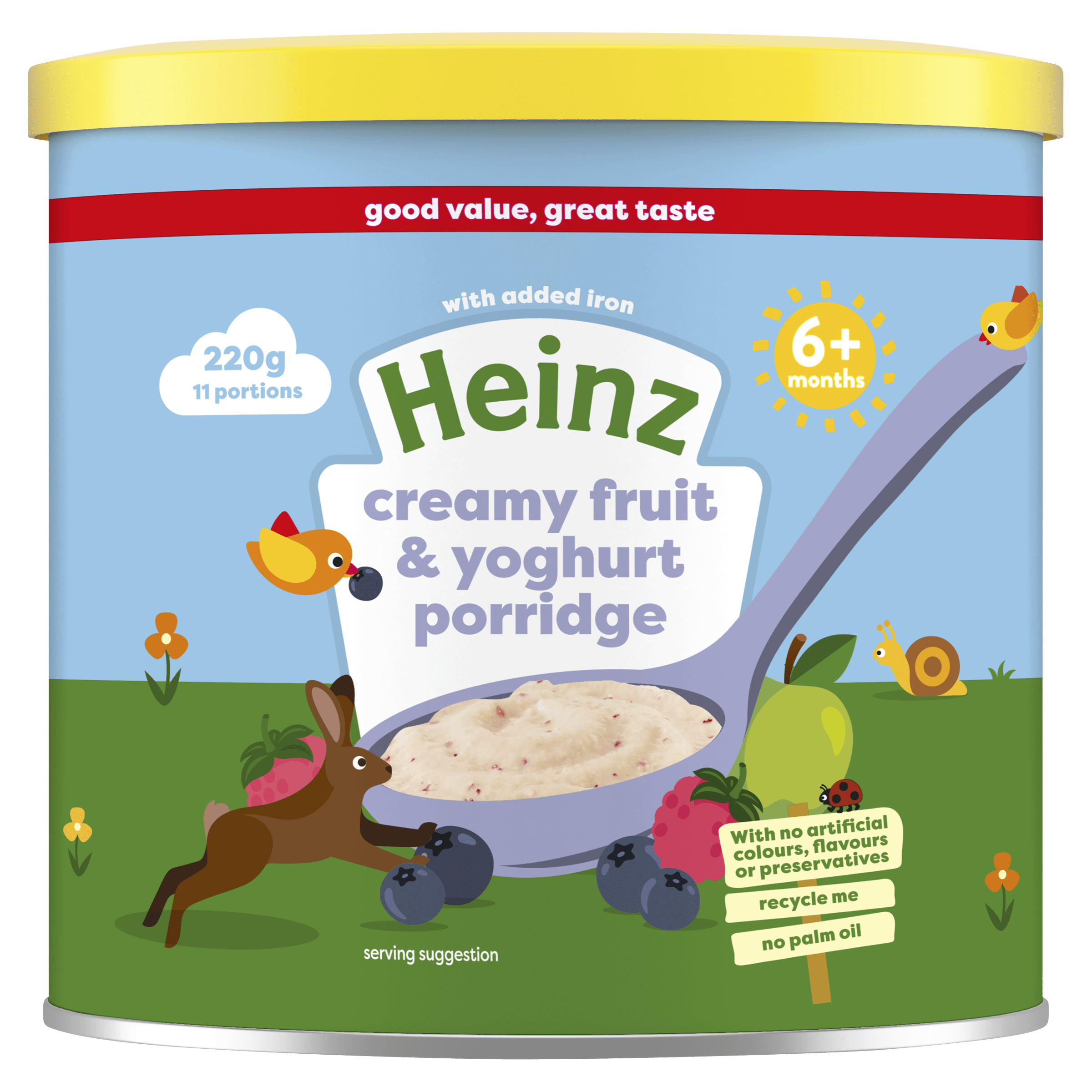 Heinz Fruit & Yogurt Porridge