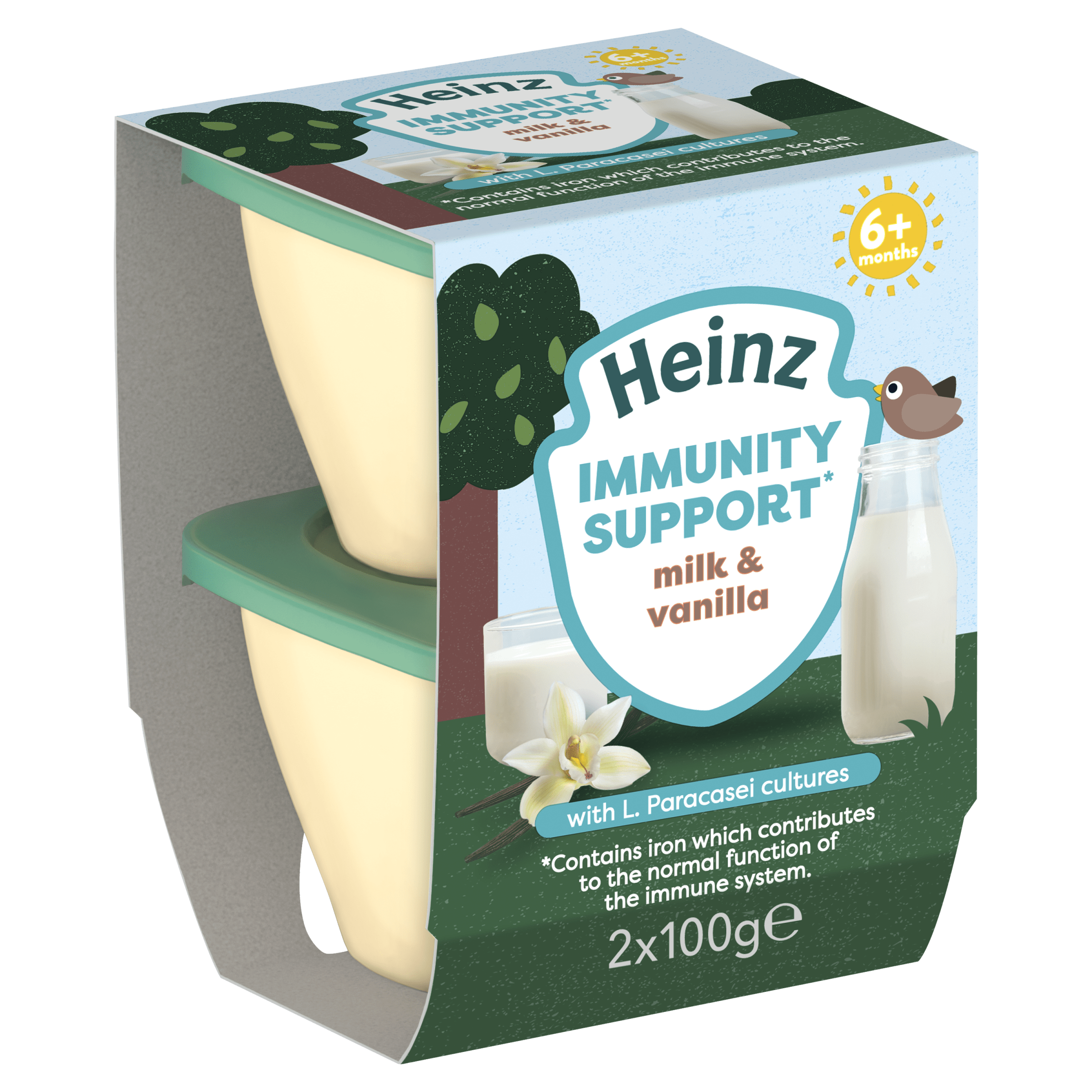 Heinz Milk & Vanilla Immunity Support Pot