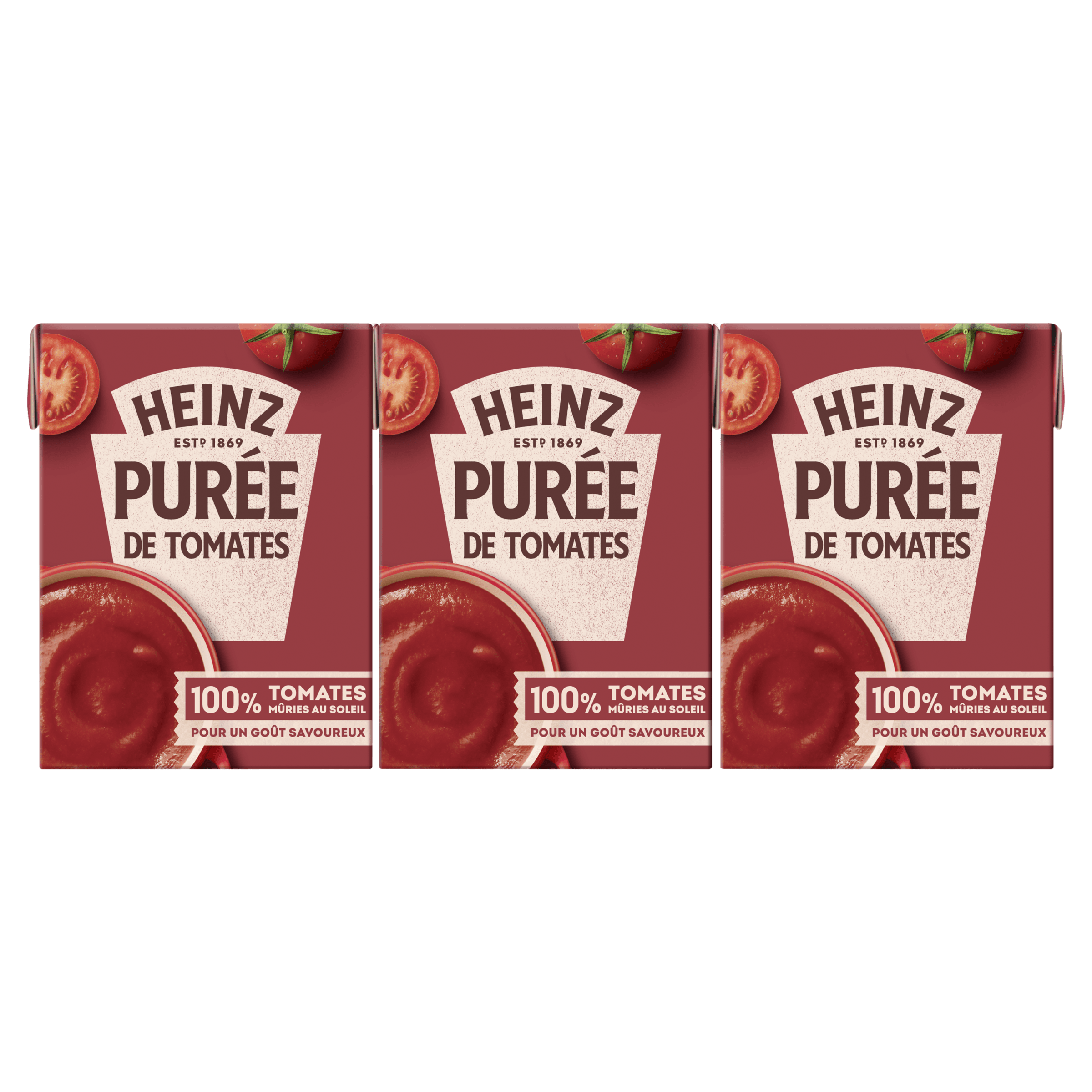 Purée de Tomates Paquet de 3