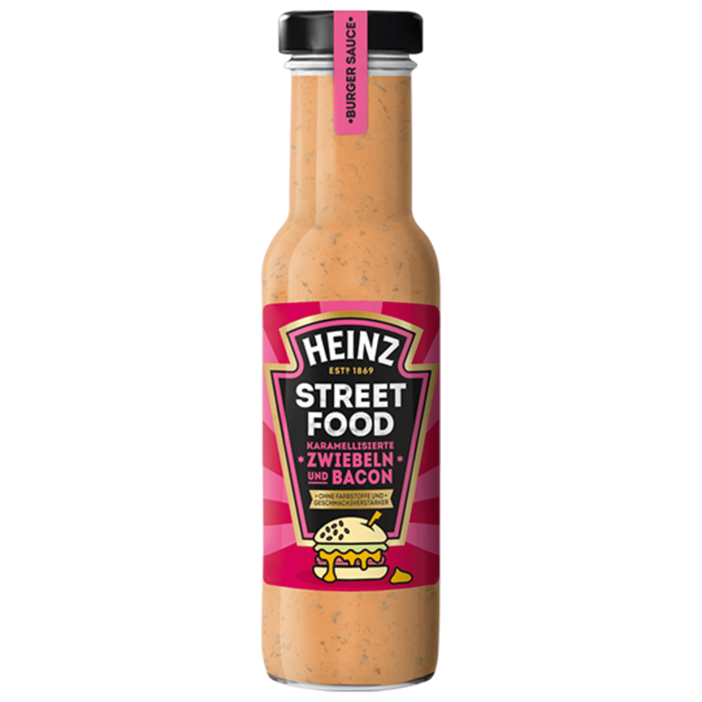 Street Food Sauce Gekarameliseerde uien en bacon saus
