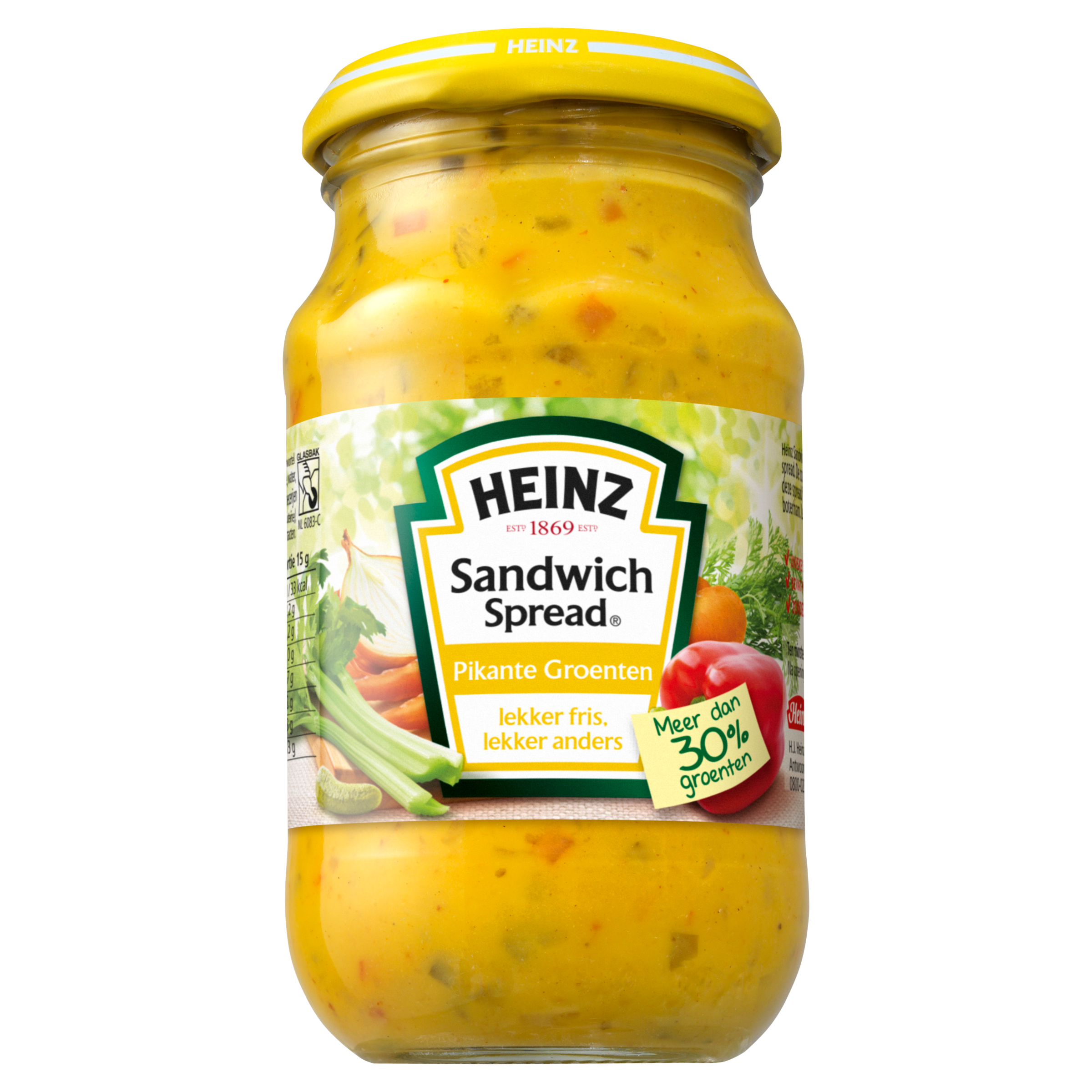 Sandwich Spread Pikante Groenten 300g Pot
