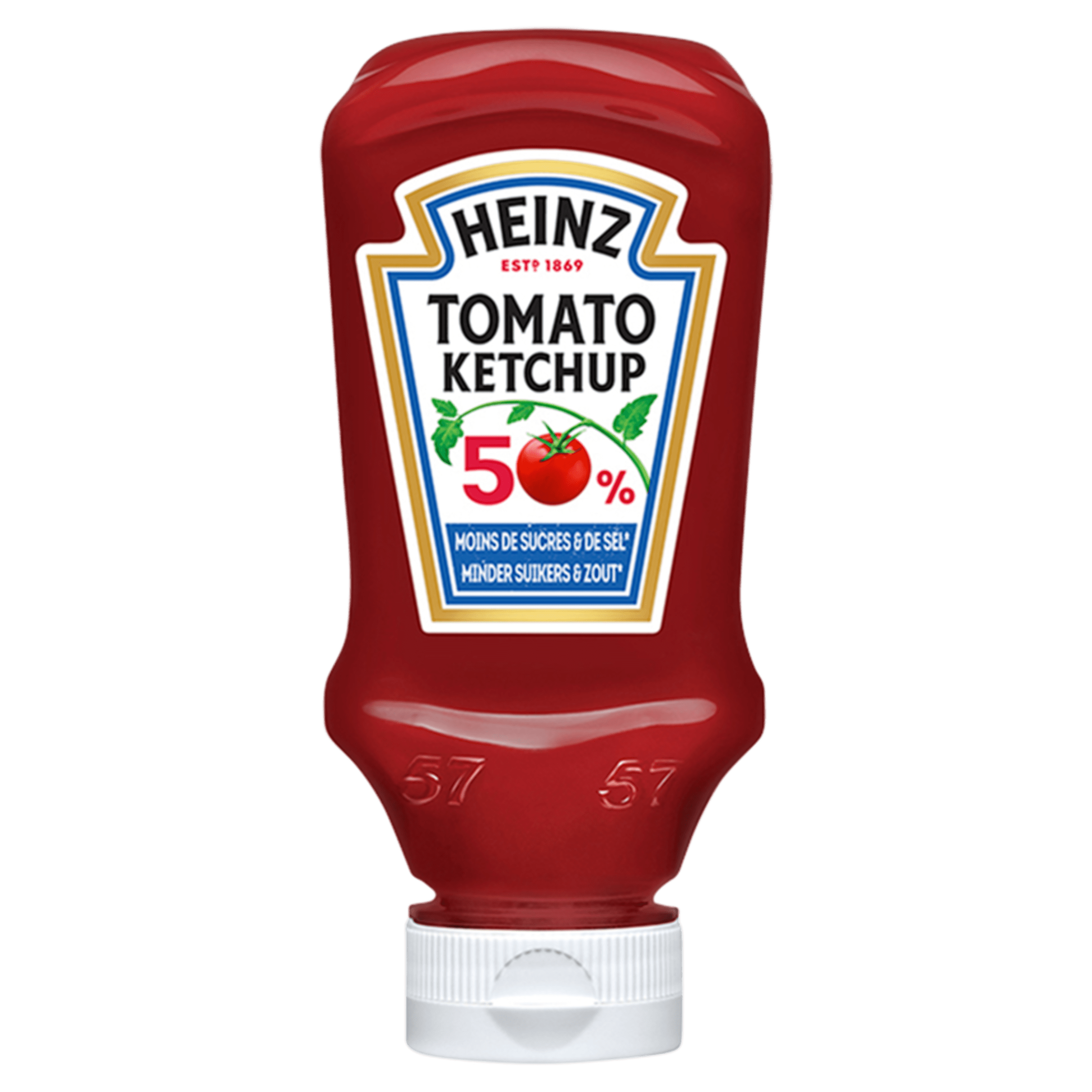 Tomato Ketchup 50% Minder Suikers & Zout 500ml