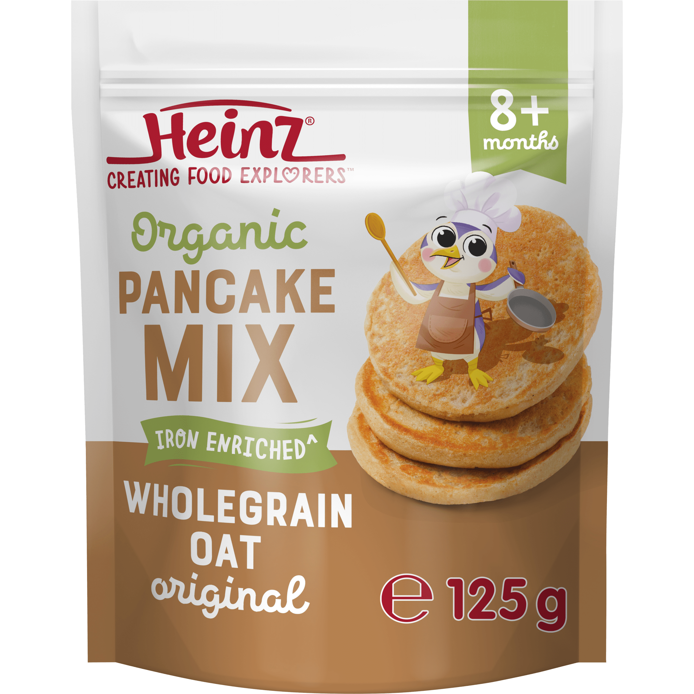 Heinz® Organic Pancake Mix Wholegrain Oat Original 125g