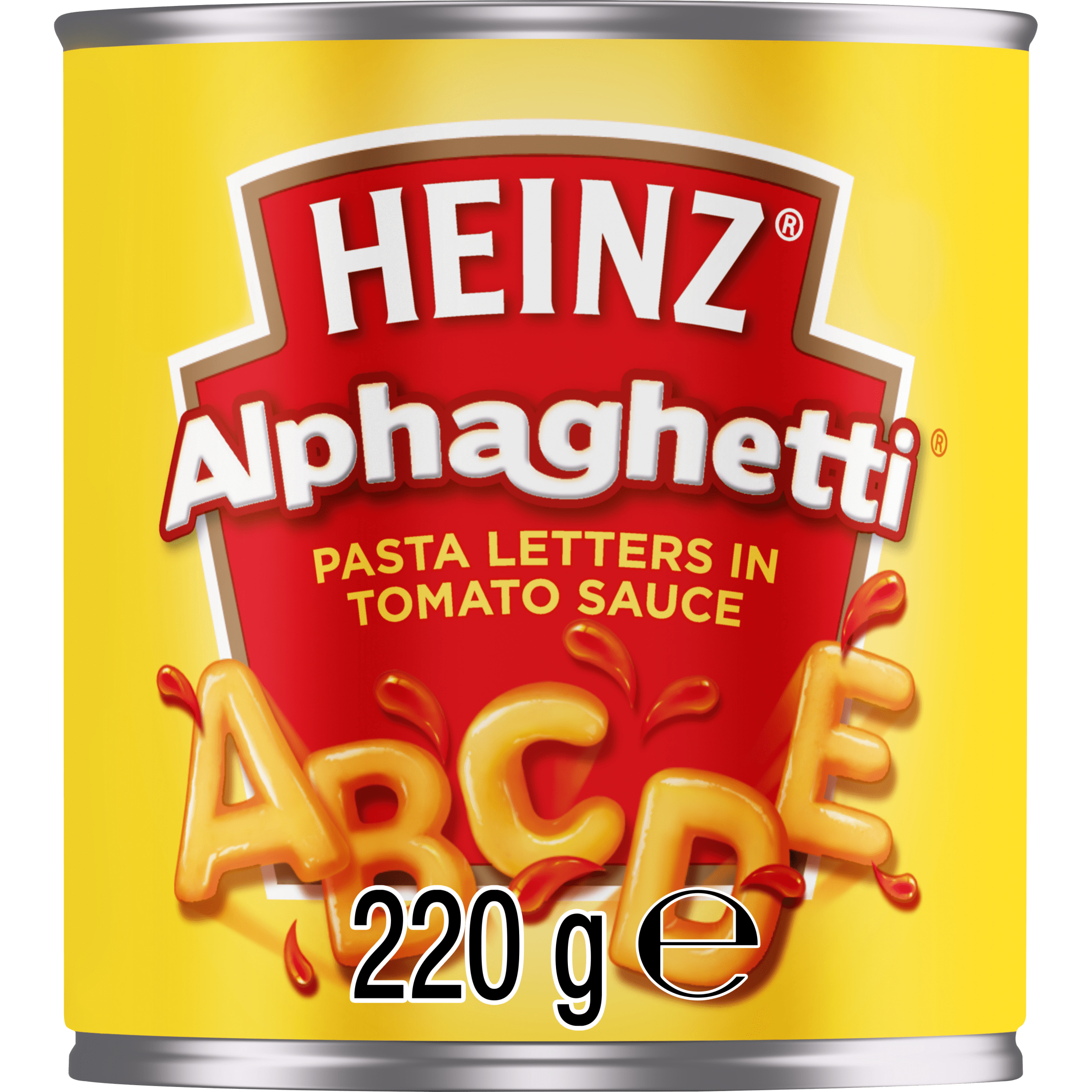 Heinz® Alphaghetti® Pasta Letters in Tomato Sauce 220g