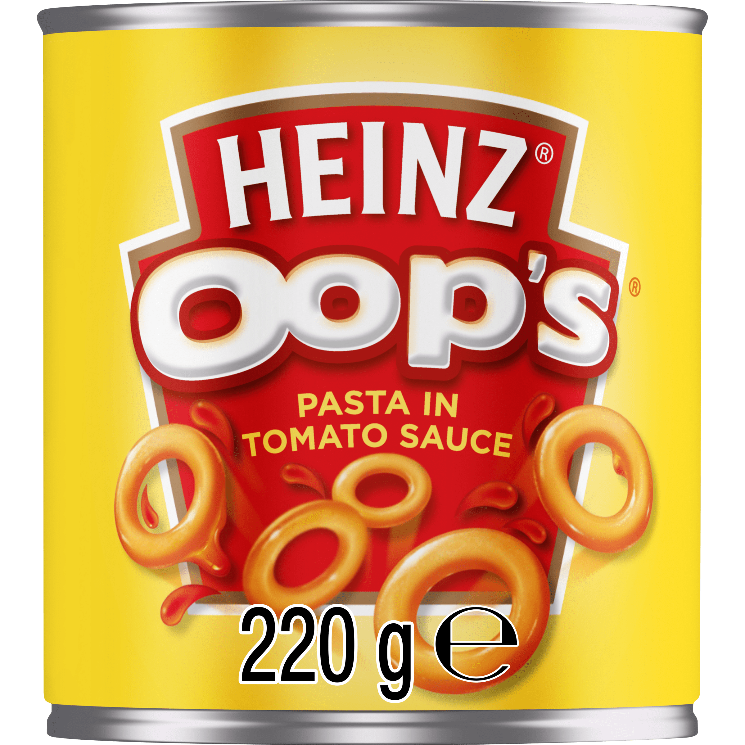 Heinz® Oop's® Pasta in Tomato Sauce 220g