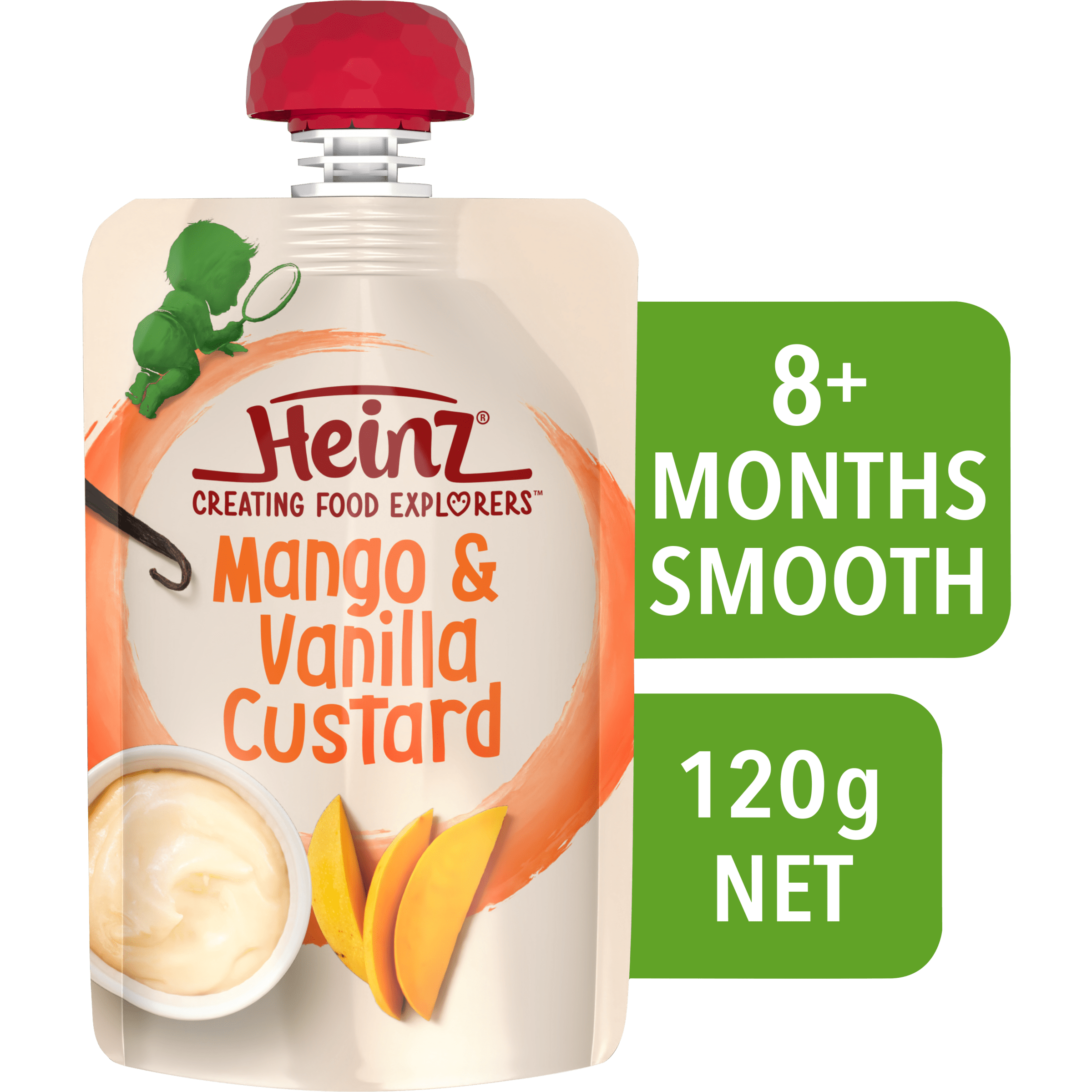 Heinz® Creating Food Explorers Little Treats Mango & Vanilla Custard 120g NET
