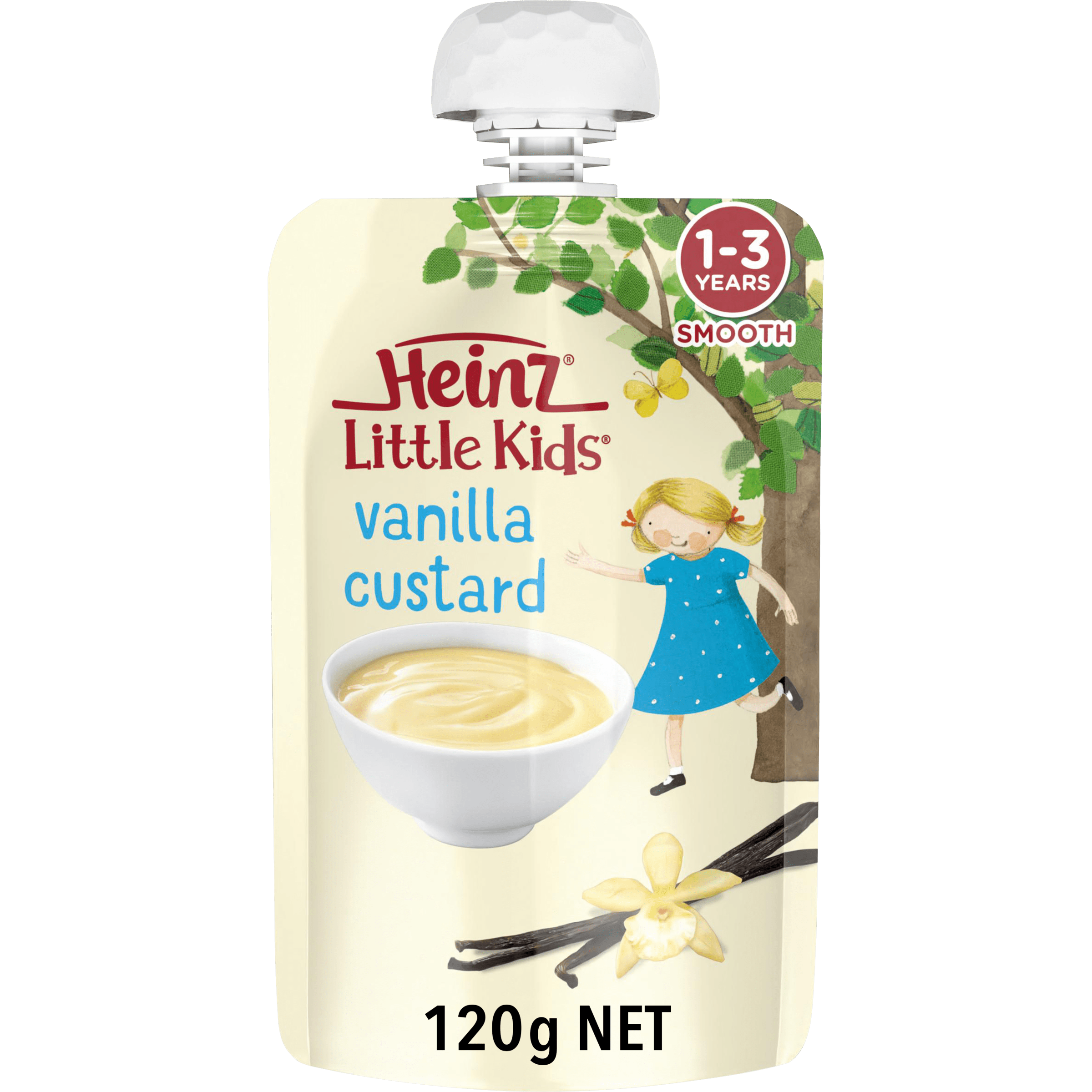 Heinz® Little Kids® Vanilla Custard 120g NET