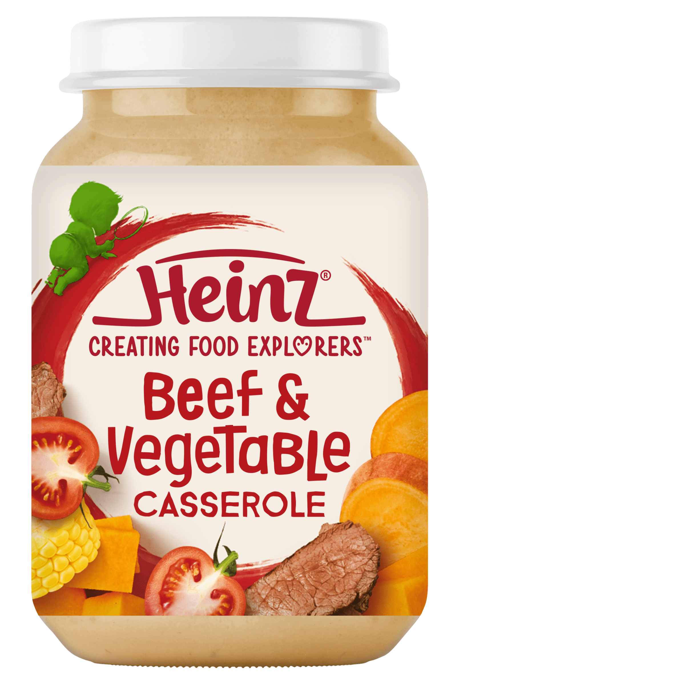 Heinz® Beef & Vegetable Casserole Baby Food Jar 8+ months 170g