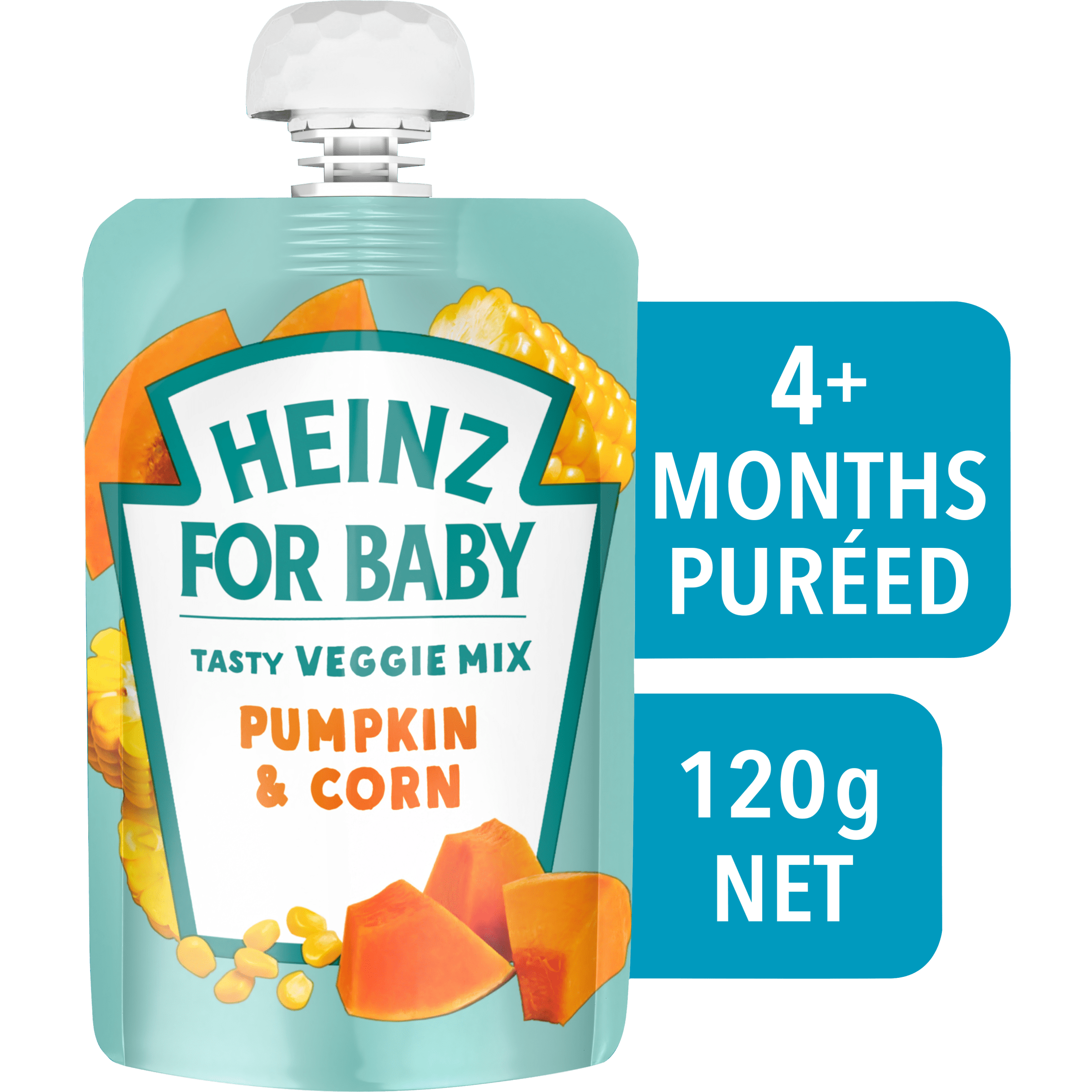 Heinz for Baby® Pumpkin & Corn 4+ months 120 g