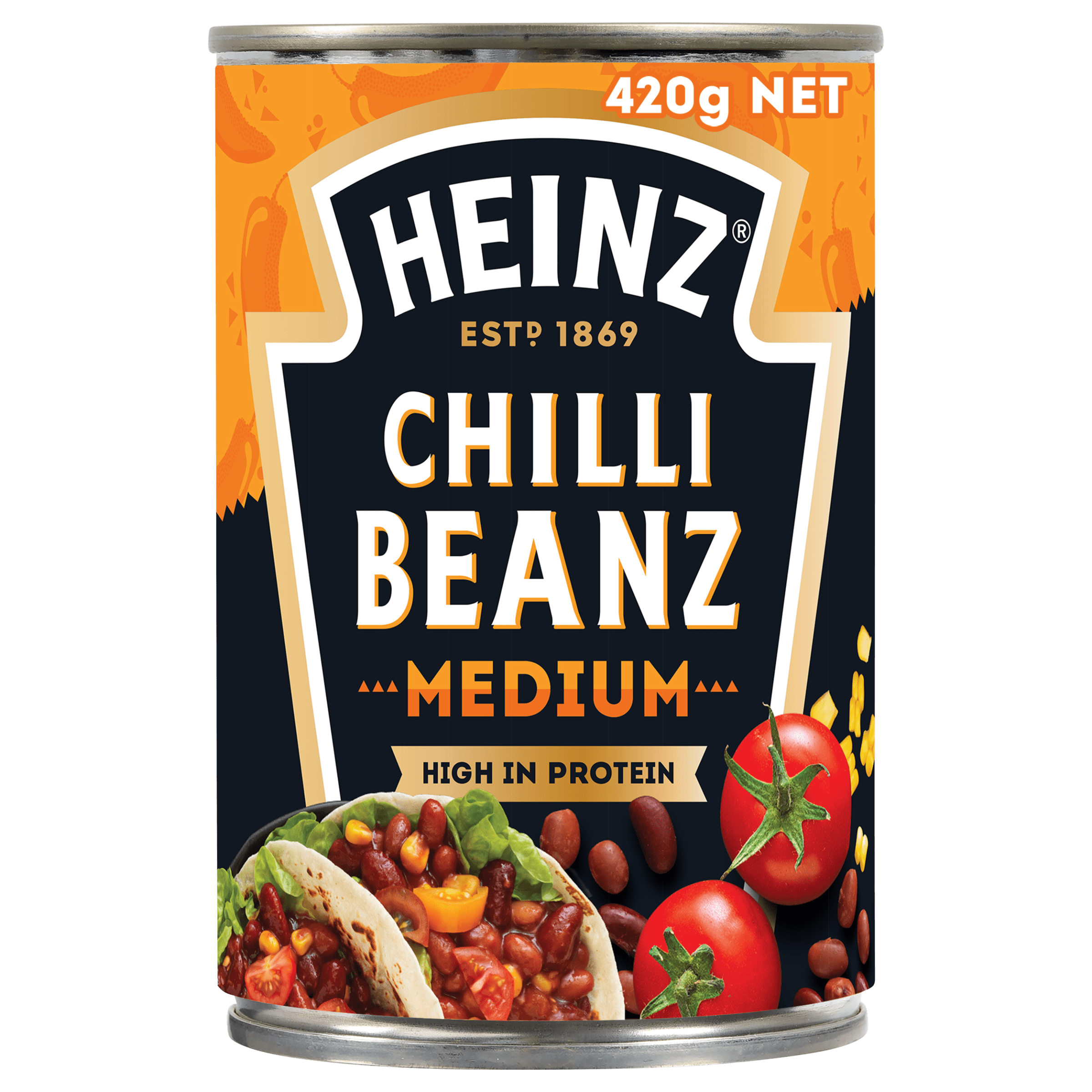 Heinz® Chilli Beanz Medium 420g