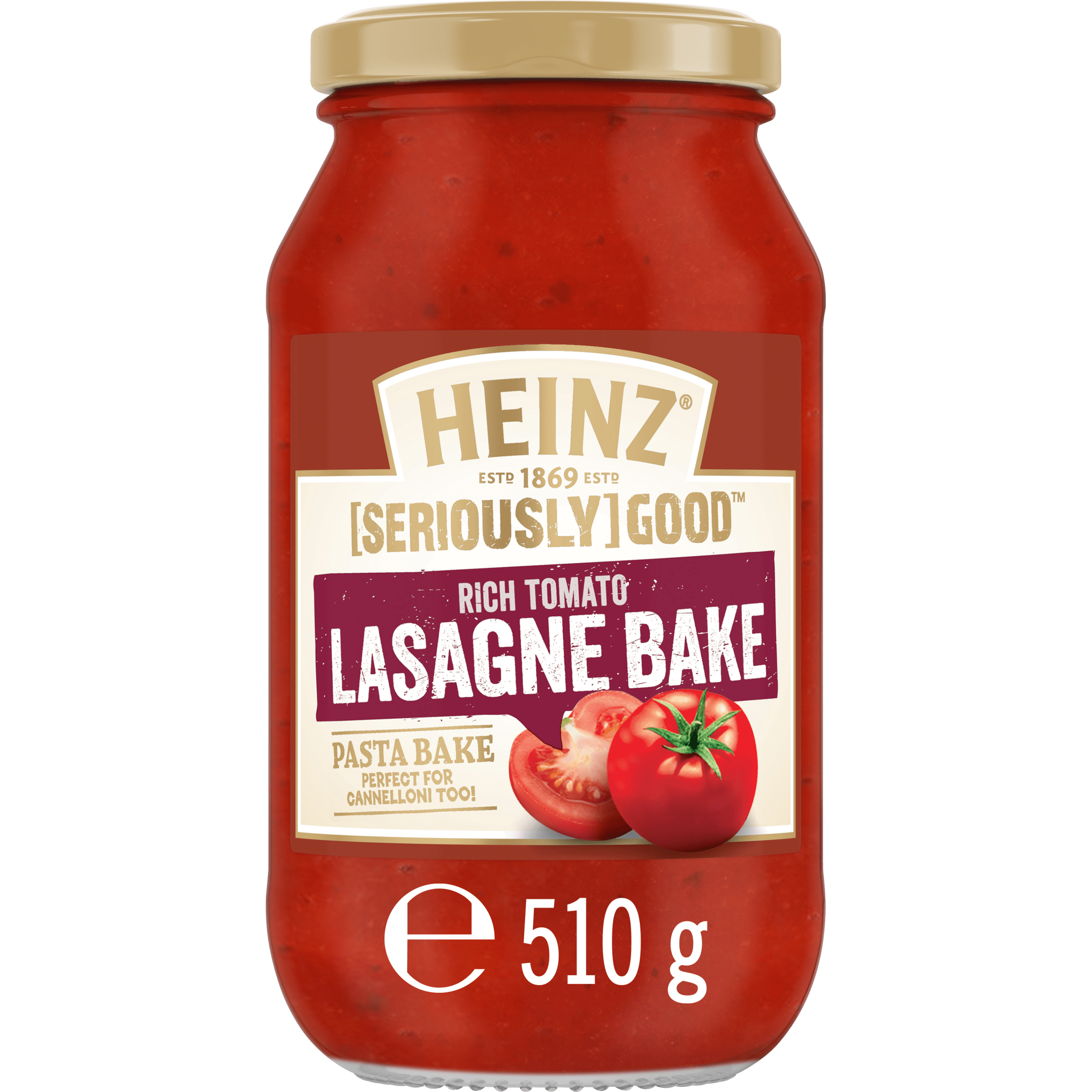 Heinz® [SERIOUSLY] GOOD® Rich Tomato Lasagne Bake Sauce 510g