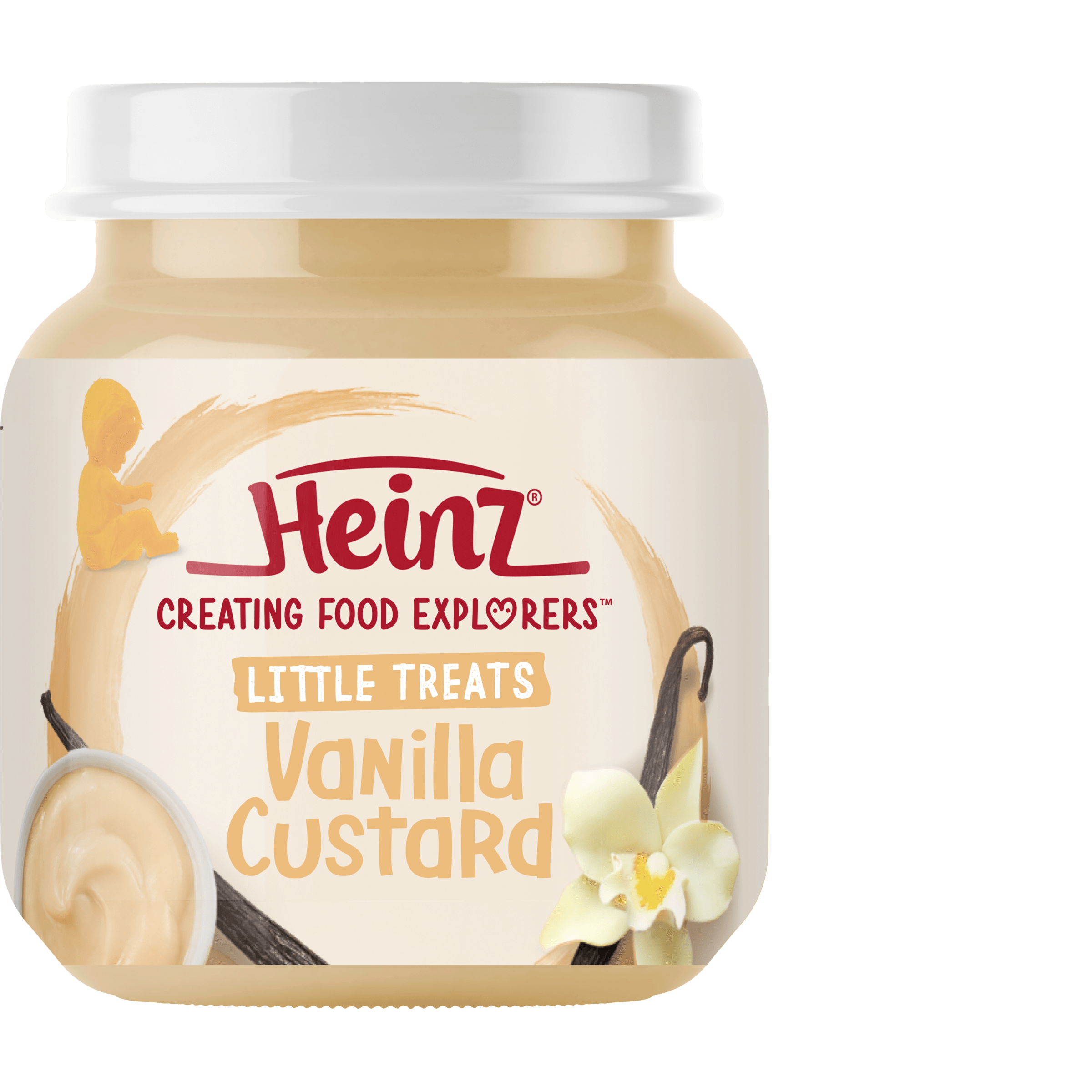 Heinz® Little Treats Vanilla Custard 6+ months 110g