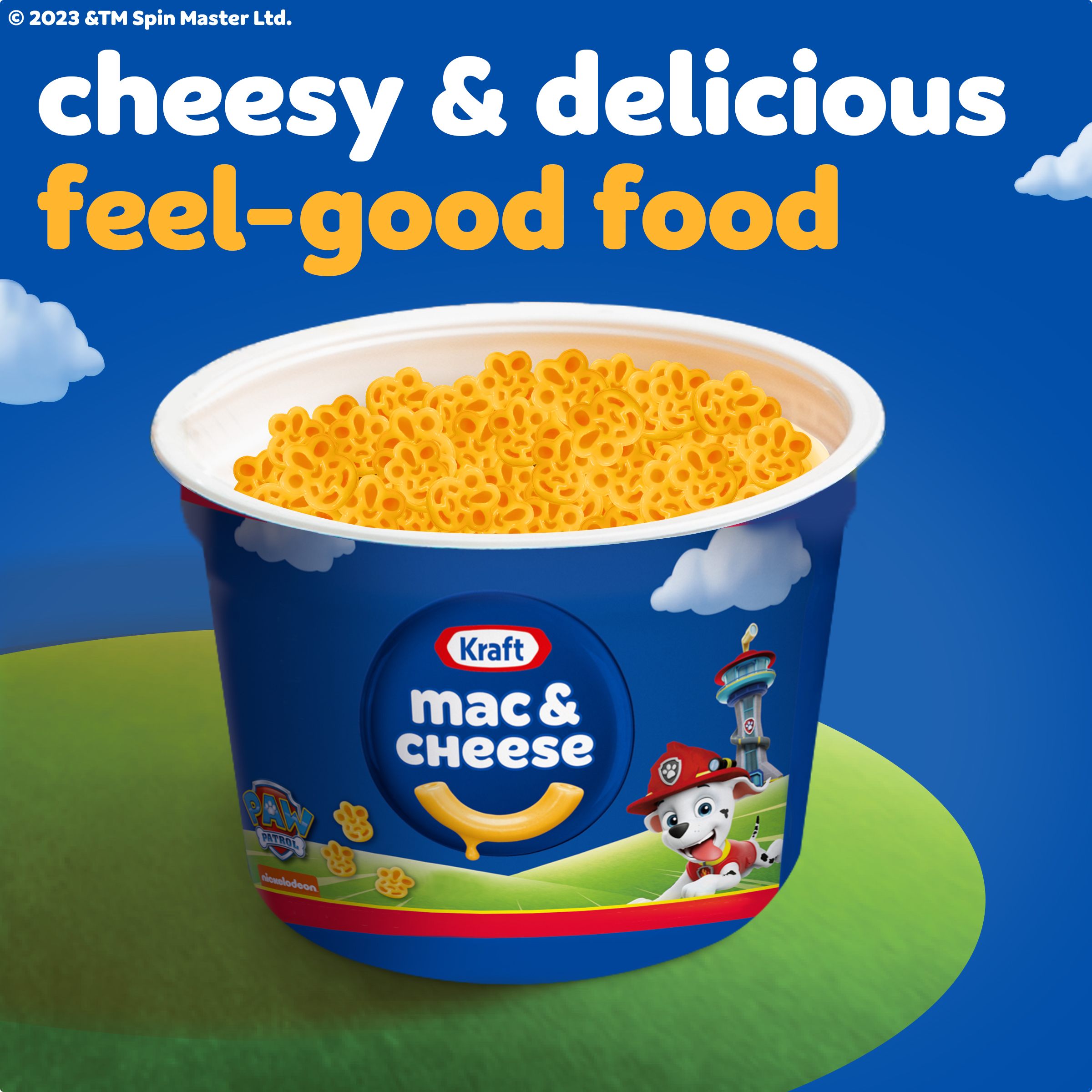 Mac Cheese Macaroni and Cheese Dinner Easy Microwavable Dinner with Nickelodeon Paw Patrol Pasta Shapes Kraft Mac Cheese