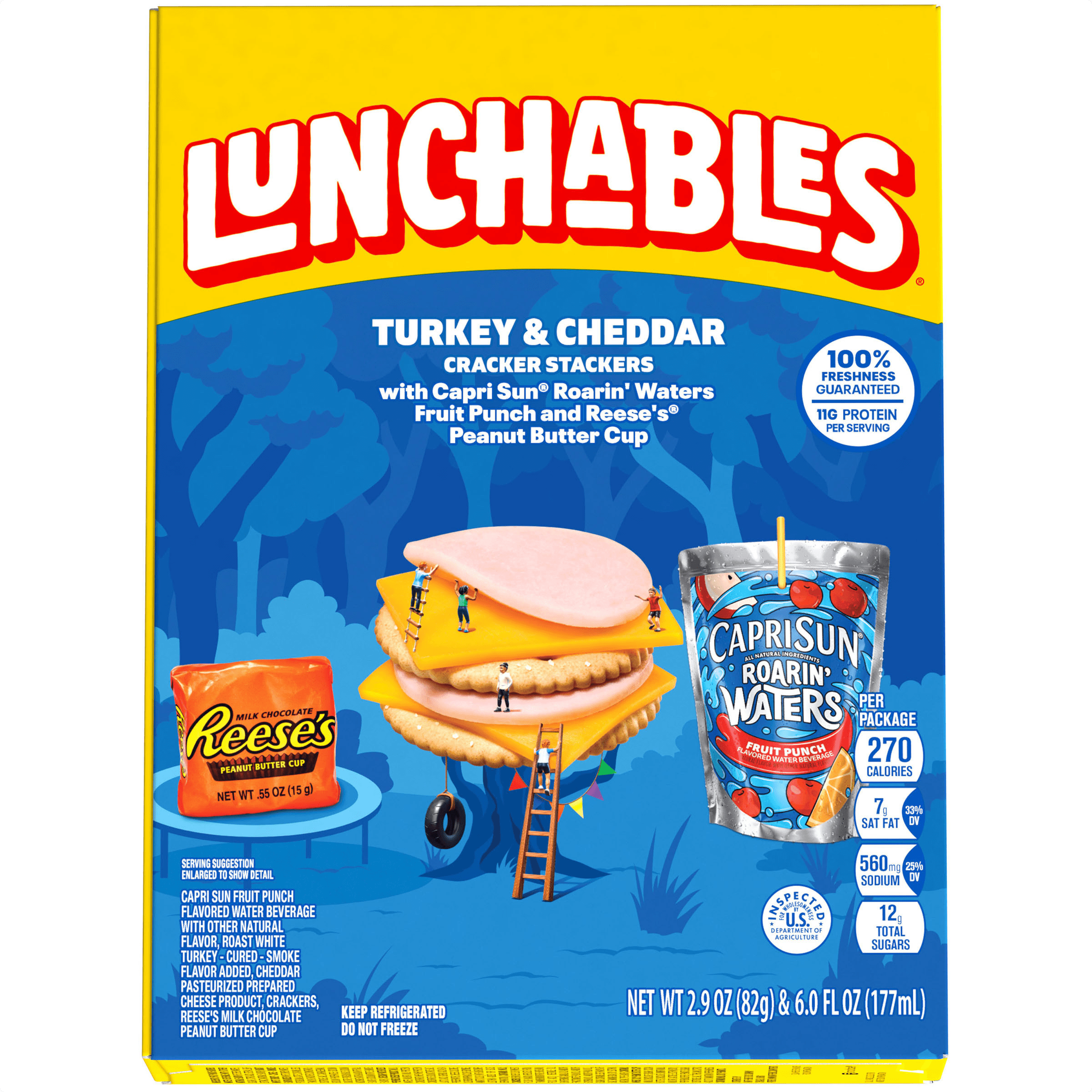 Turkey & Cheddar Cracker Stackers Snack Kit