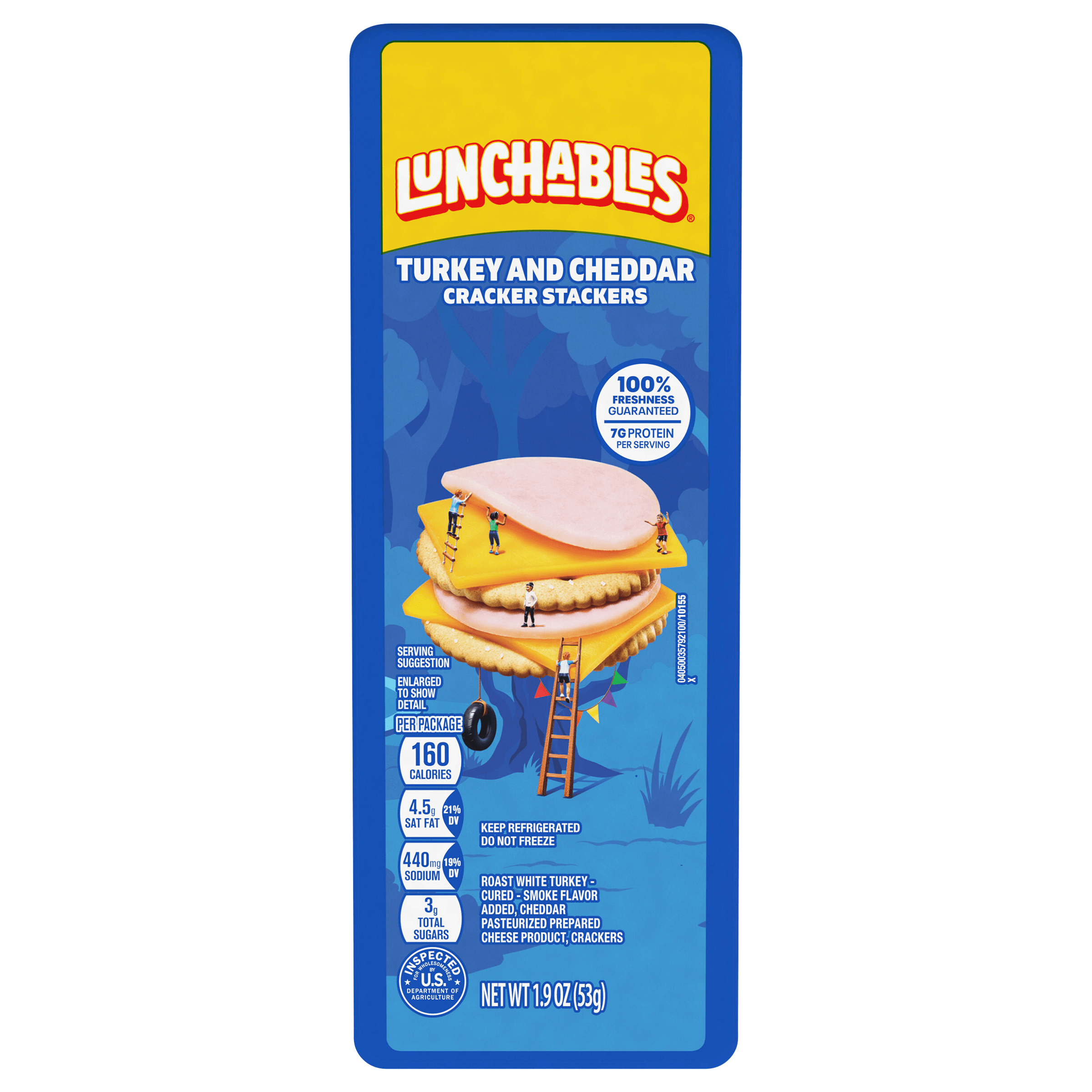 Turkey and Cheddar Cracker Stackers Value Pack Snack Kit