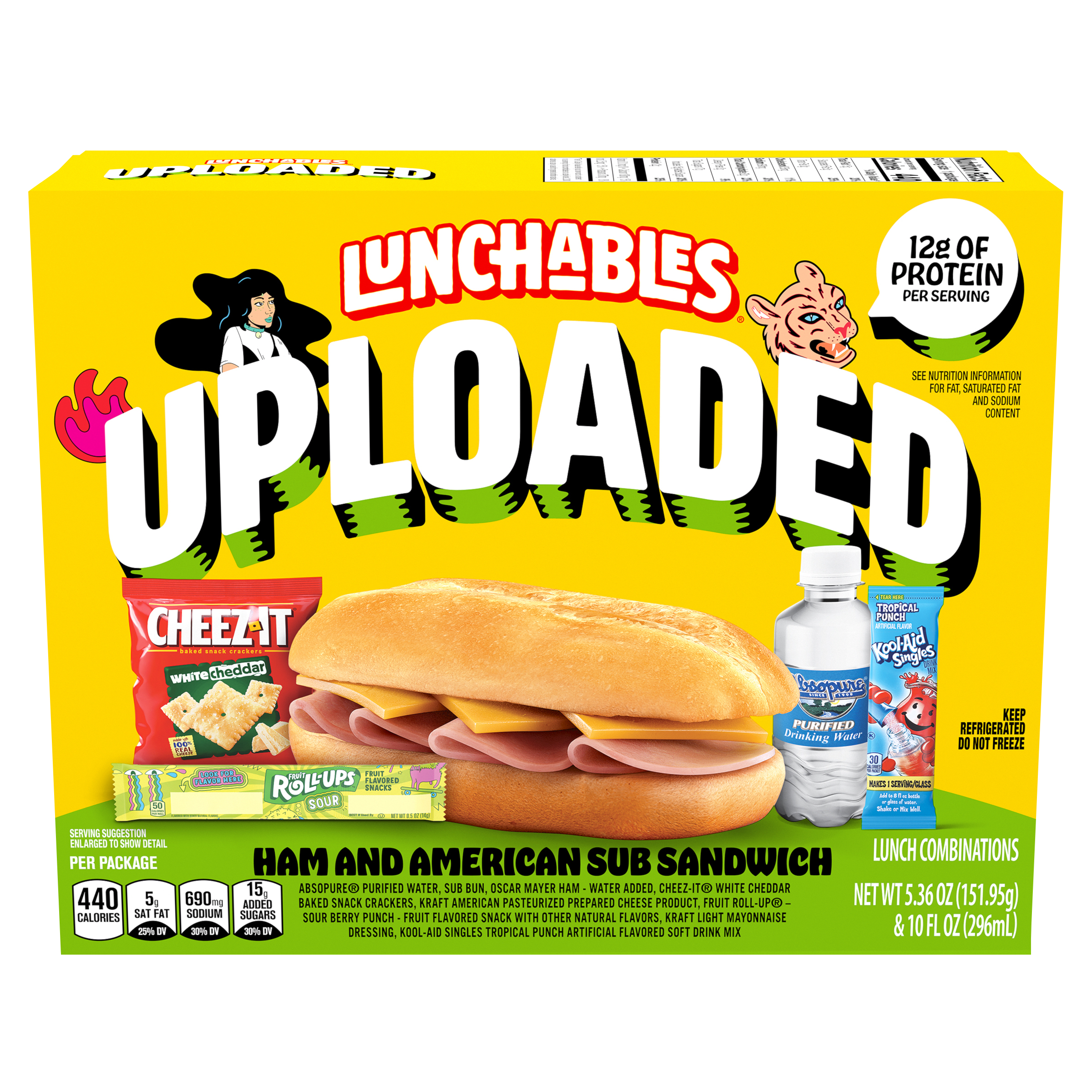 Ham & American Cheese Sub Meal Kit