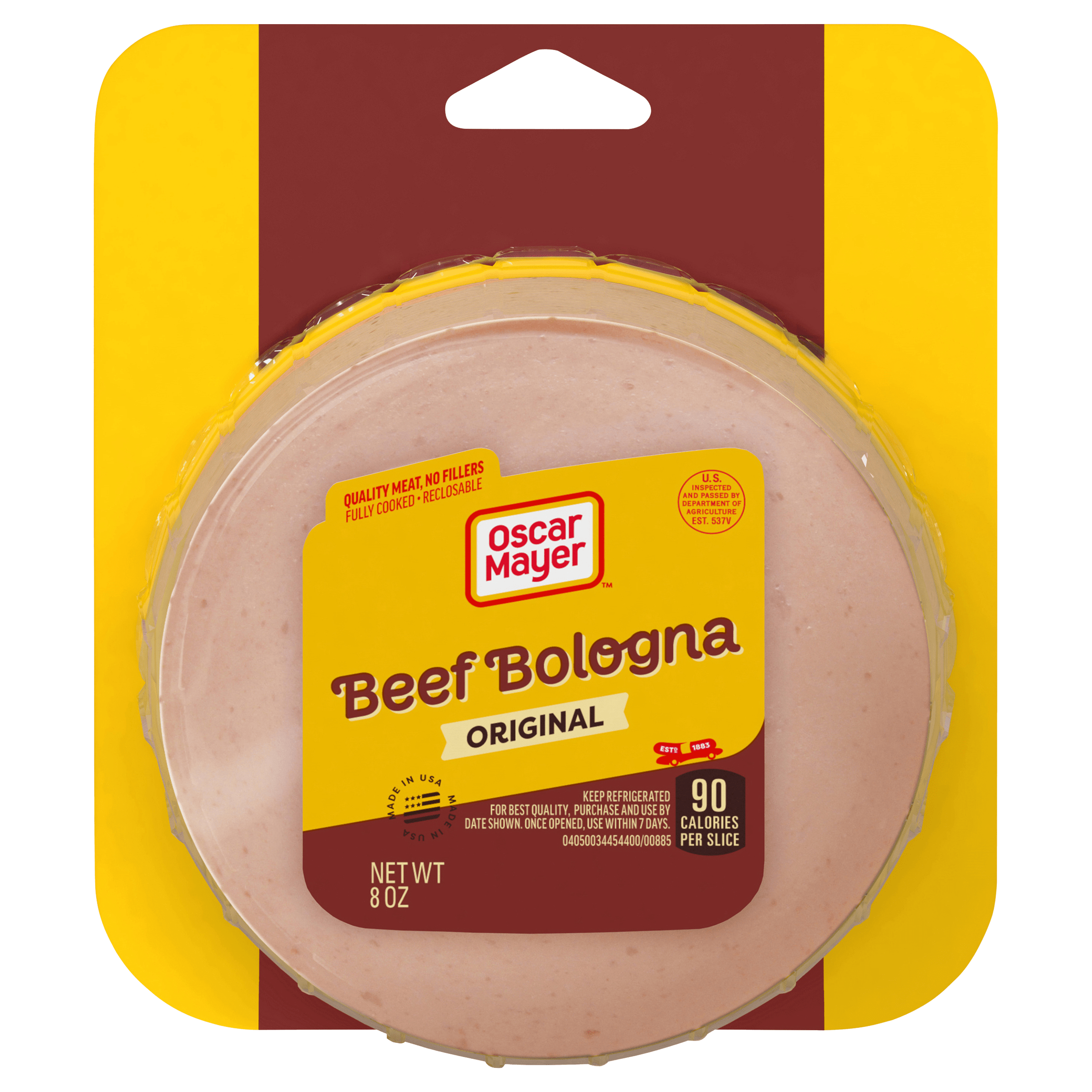 Beef Bologna Sliced Lunch Meat Oscar Mayer