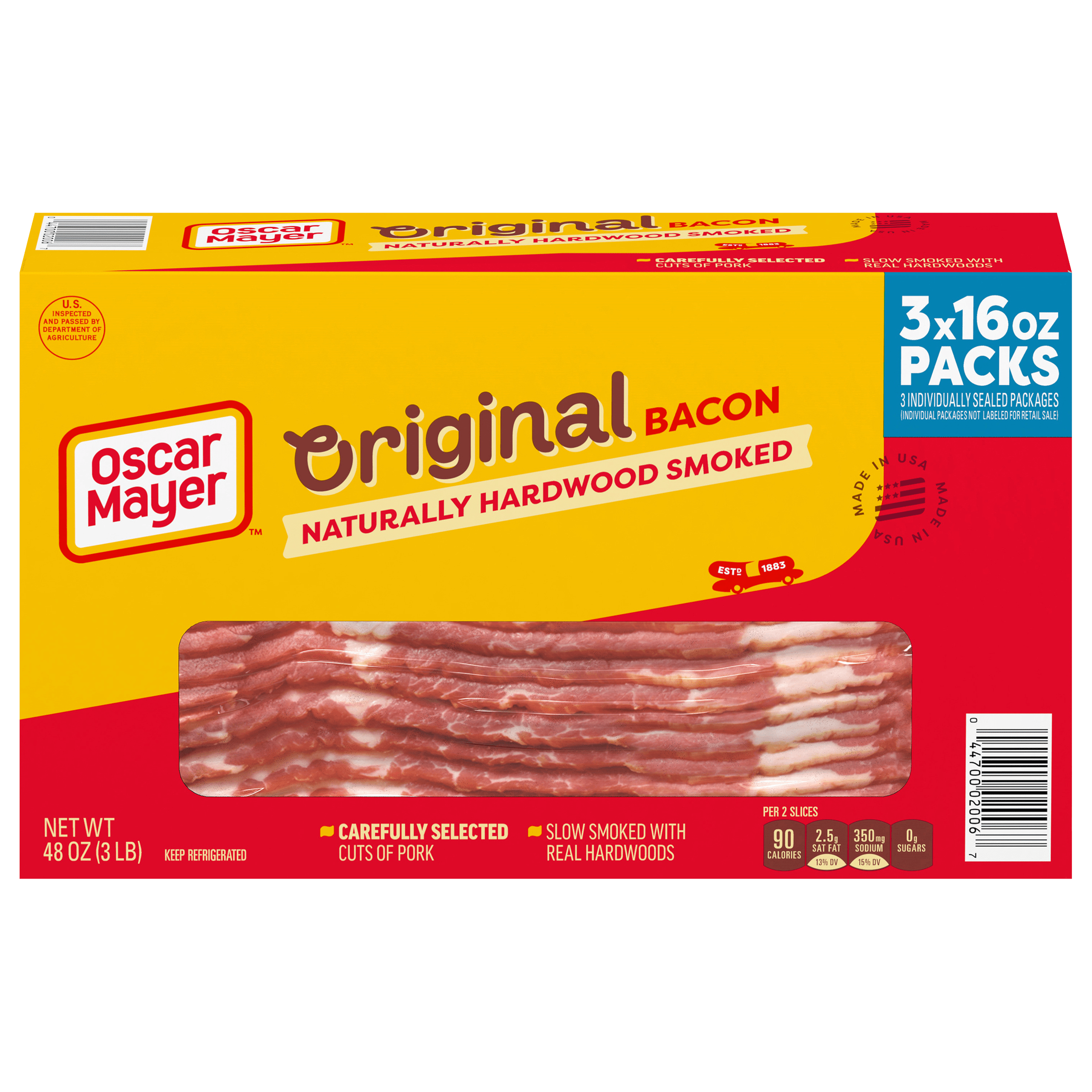 Naturally Hardwood Smoked Bacon Original