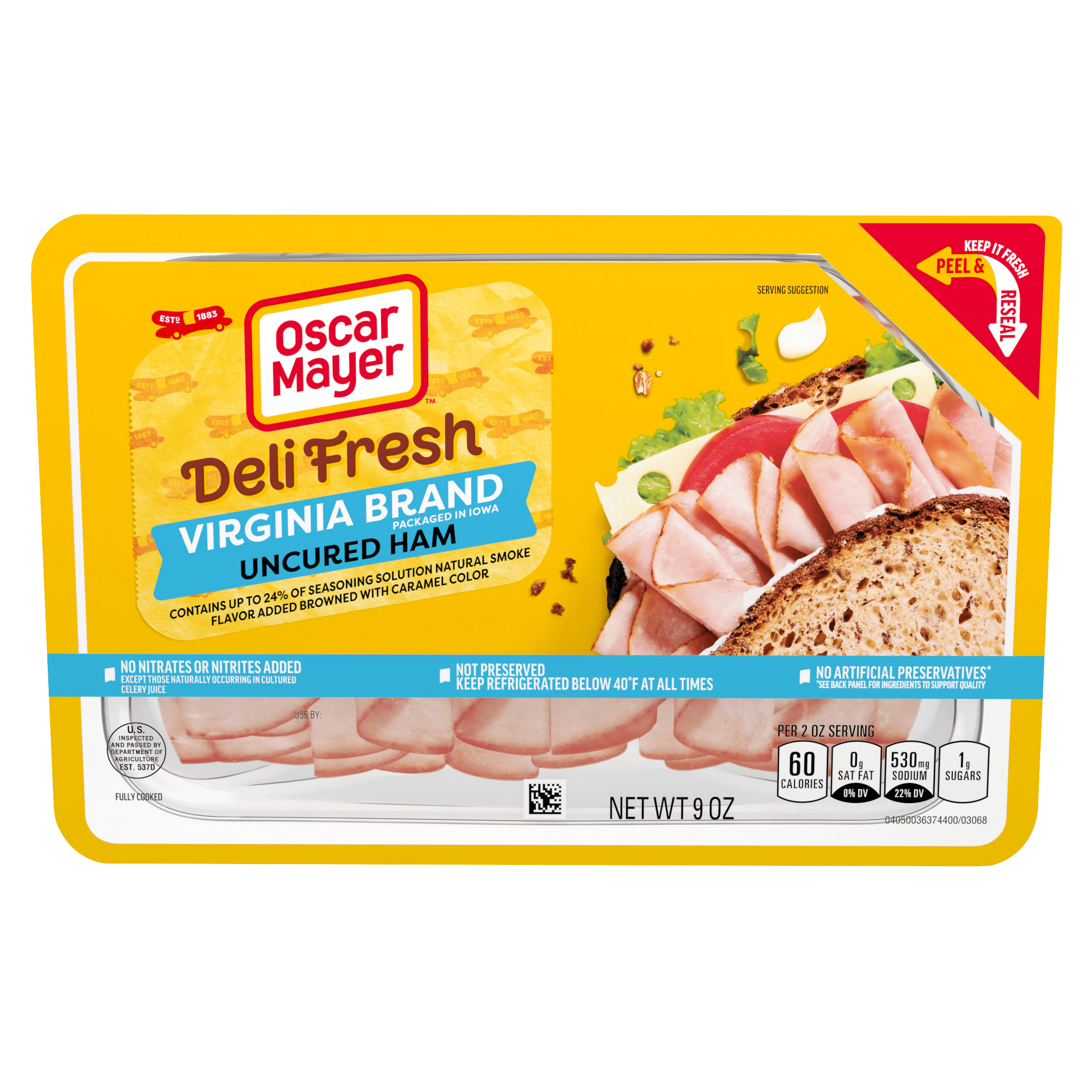 Deli Fresh Virginia Brand Uncured Ham