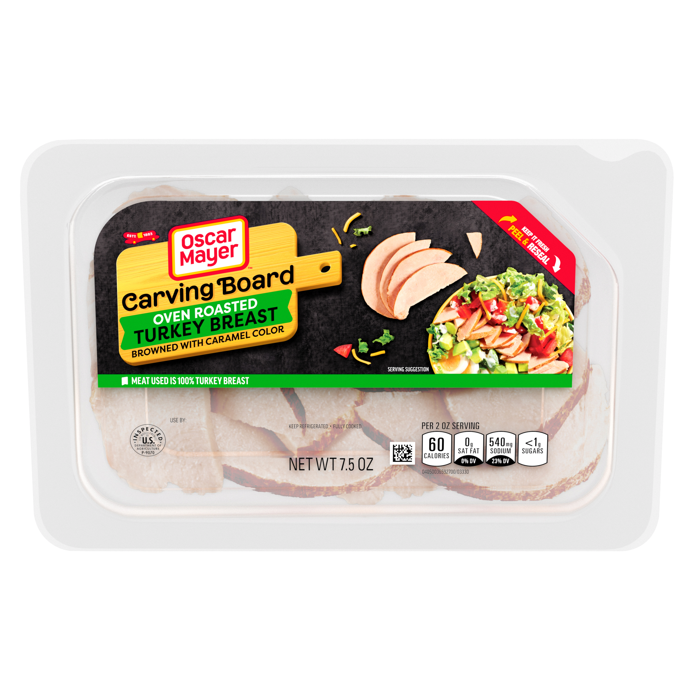 Carving Board Oven Roasted Turkey