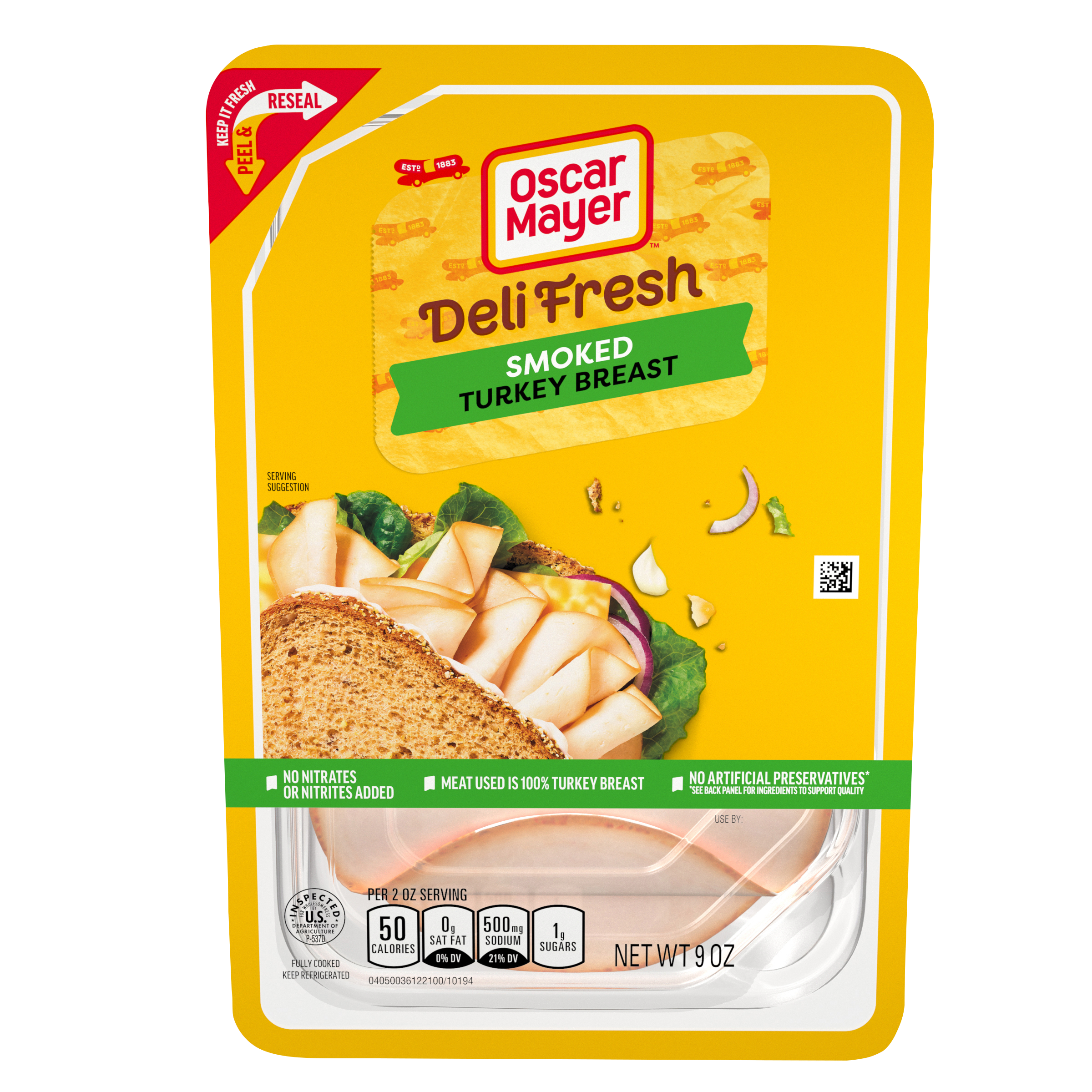 Smoked Turkey Breast Sliced Lunch Meat