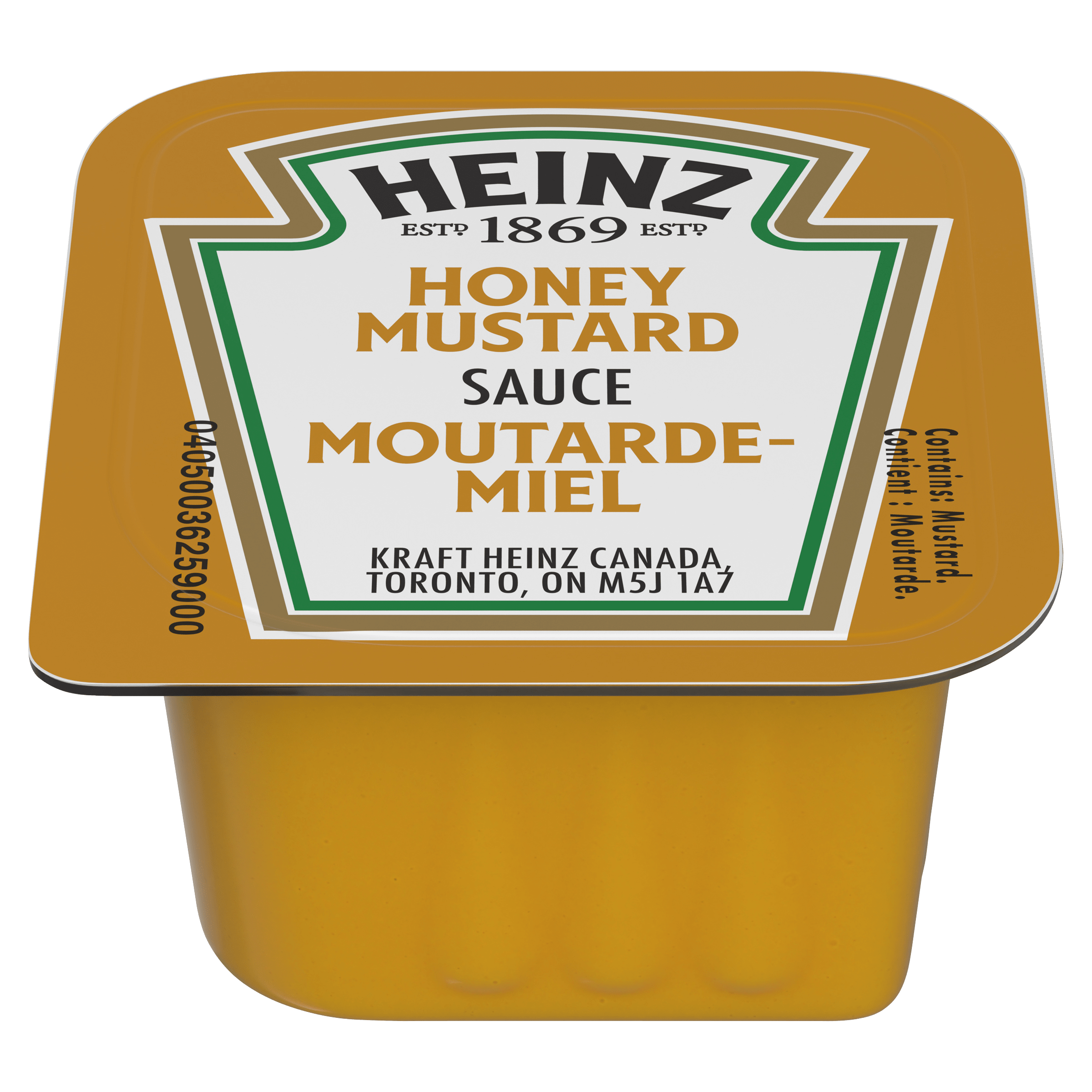 Moutarde-miel Heinz (120 x godets de trempette 25 ML)