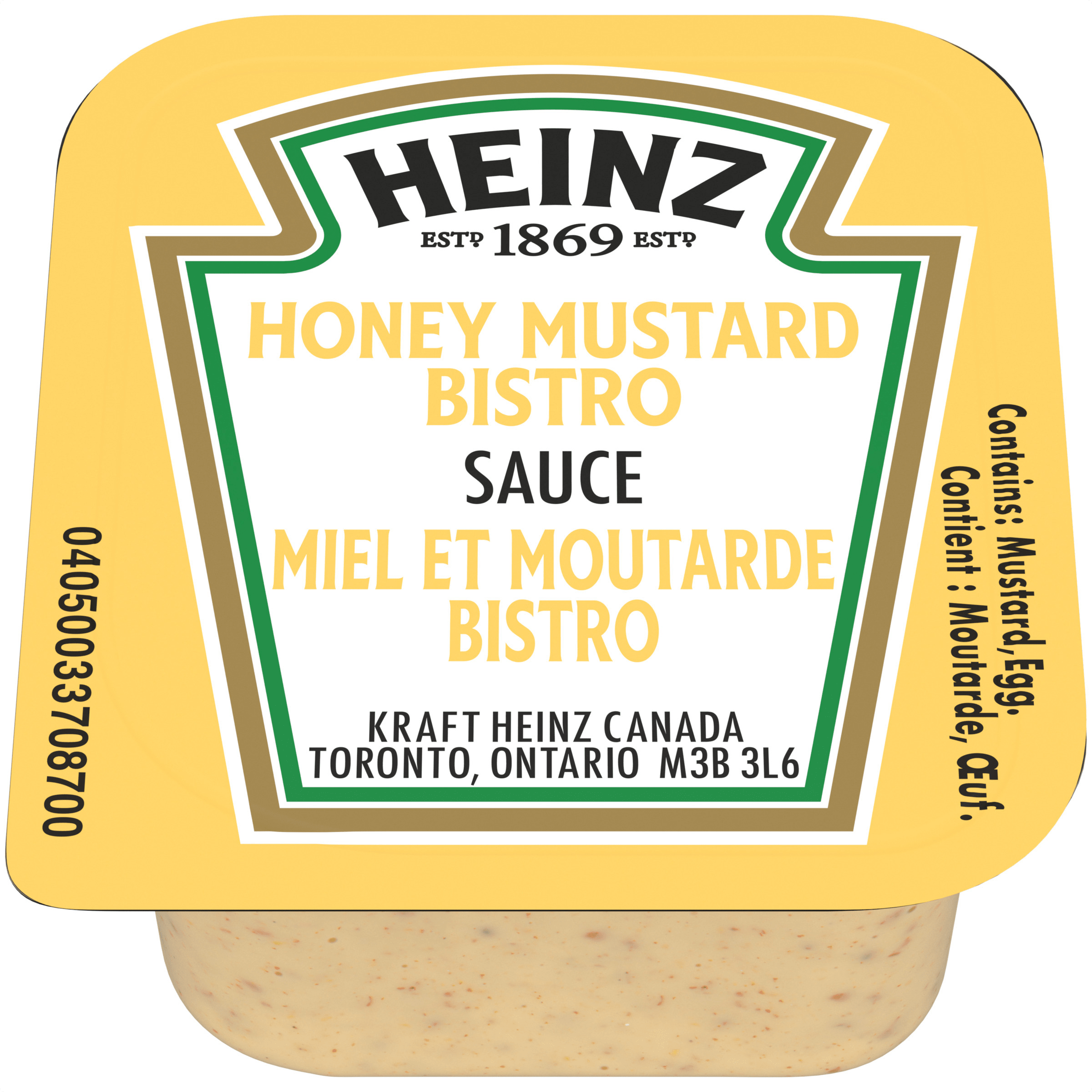 Heinz Bistro Honey Mustard Sauce (120 X 25 mL)